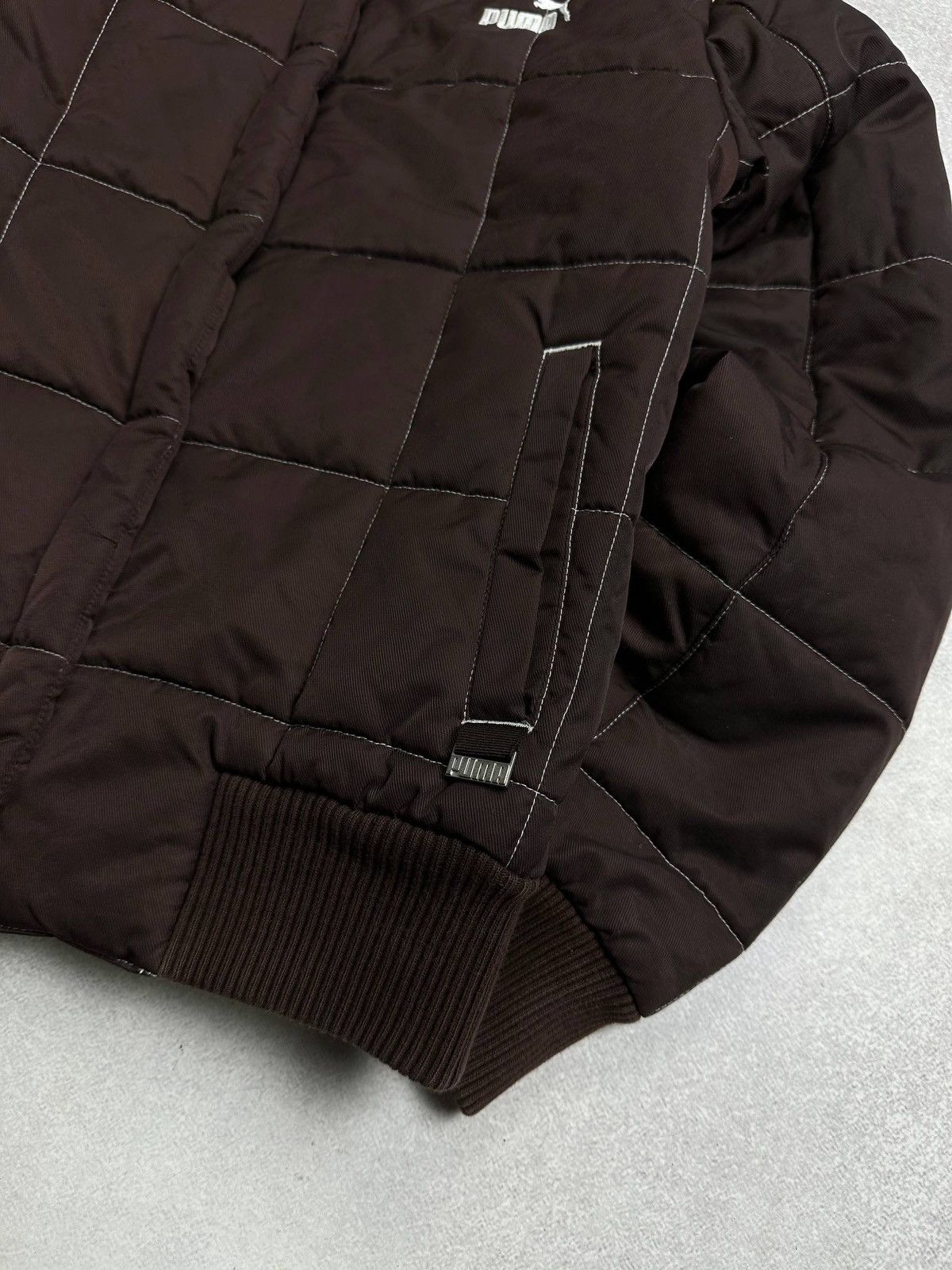 Puma Vintage Puma Racing Cafe Racer Moto Brown Jacket S Size S / US 4 / IT 40 - 3 Thumbnail