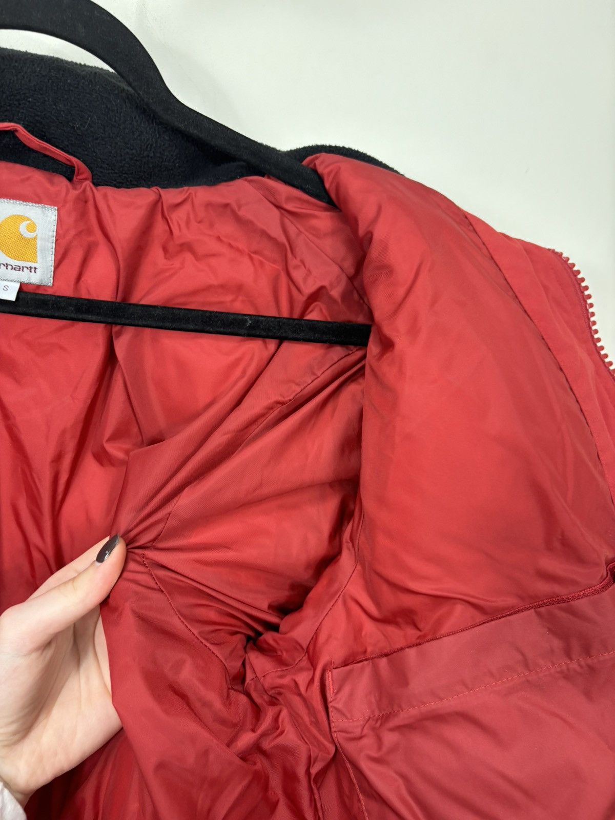 Carhartt Carhartt Alaska Men’s Red Hype Full Zip Down Puffer Jacket Size US S / EU 44-46 / 1 - 17 Thumbnail