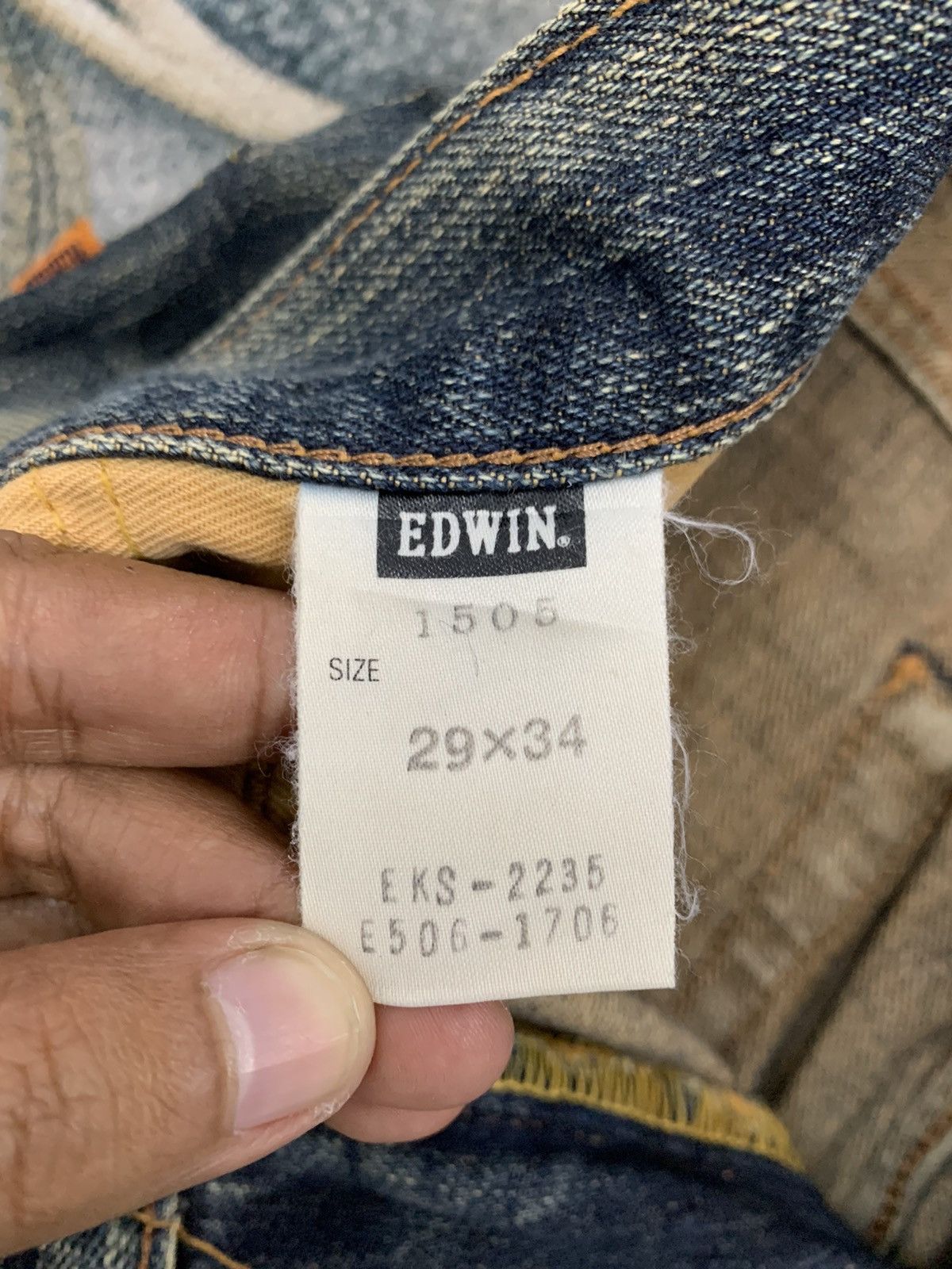 Self Edge Edwin 505z Selfedge Jeans Denim Pant Size US 30 / EU 46 - 18 Thumbnail