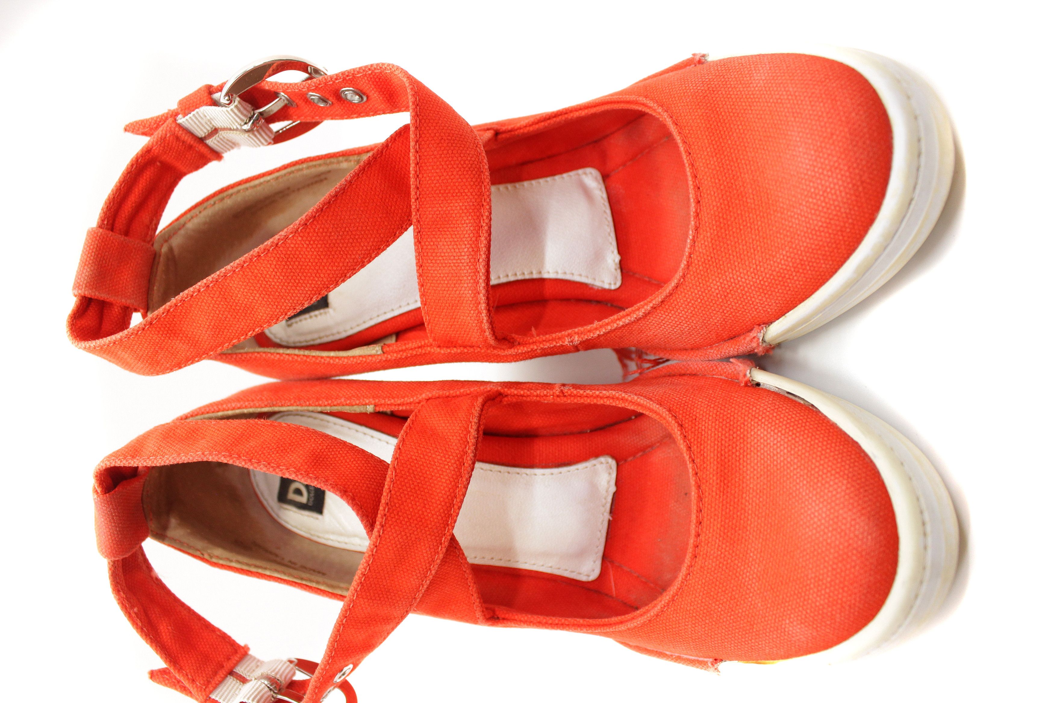 Dolce & Gabbana 00S Wedge Platform Flats Vintage Size US 4 / IT 34 - 5 Thumbnail