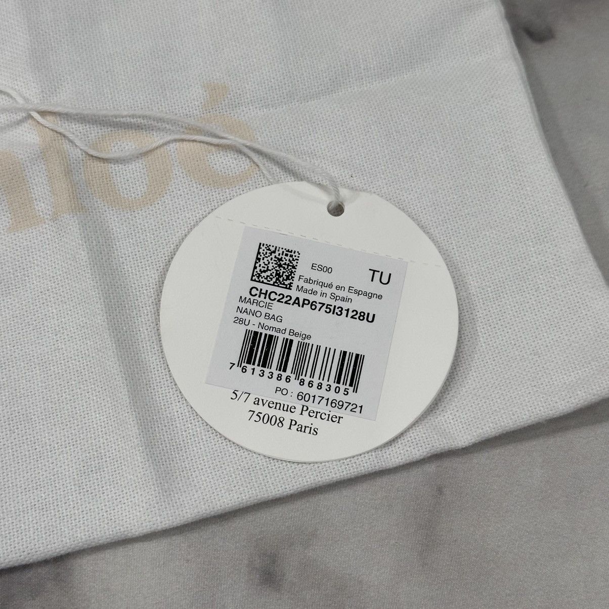 Chloe NEW CHLOE BEIGE MARICE NANO BAG Size ONE SIZE - 8 Thumbnail