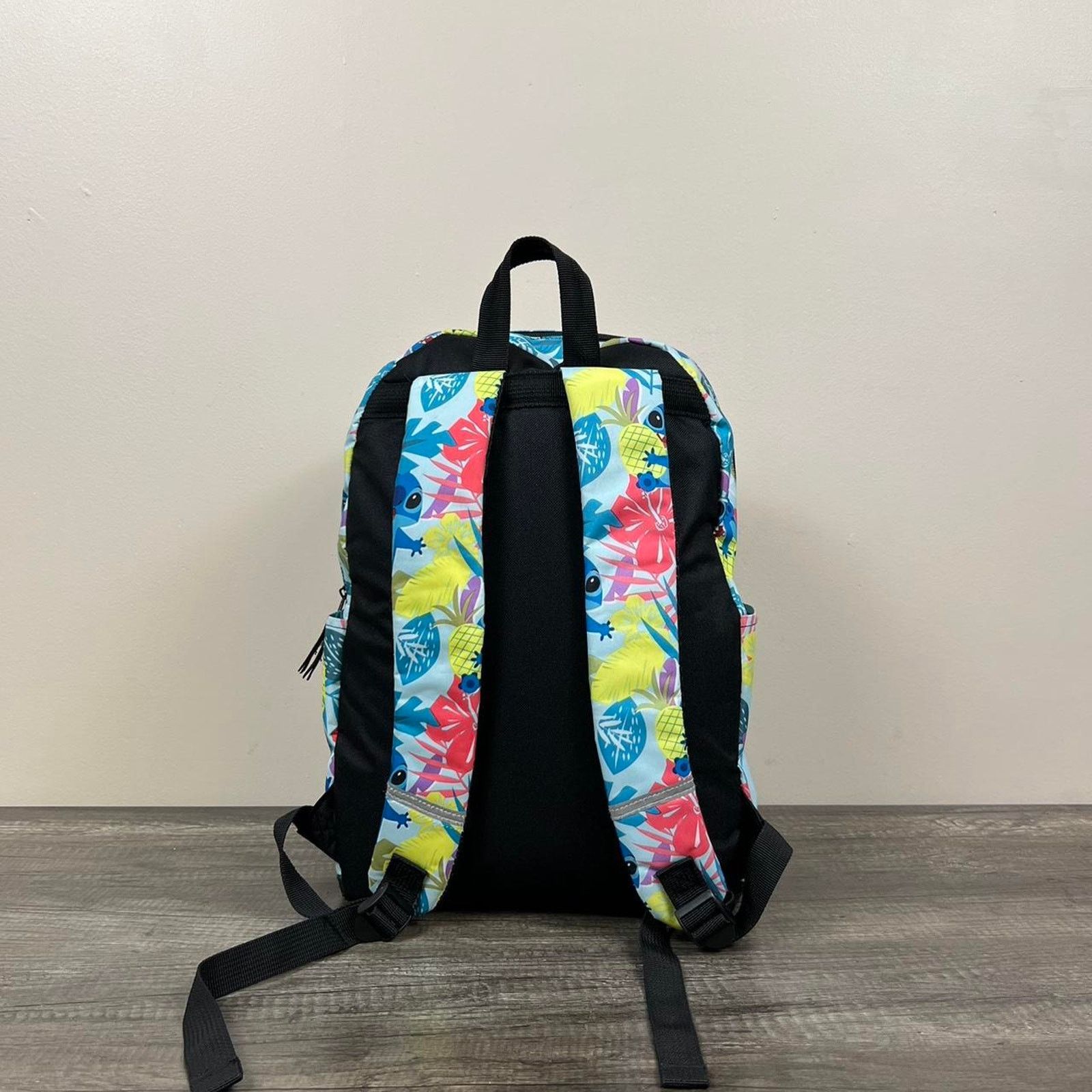 Disney Lilo and Stitch Hawaiian Luau Floral Backpack Size ONE SIZE - 3 Thumbnail
