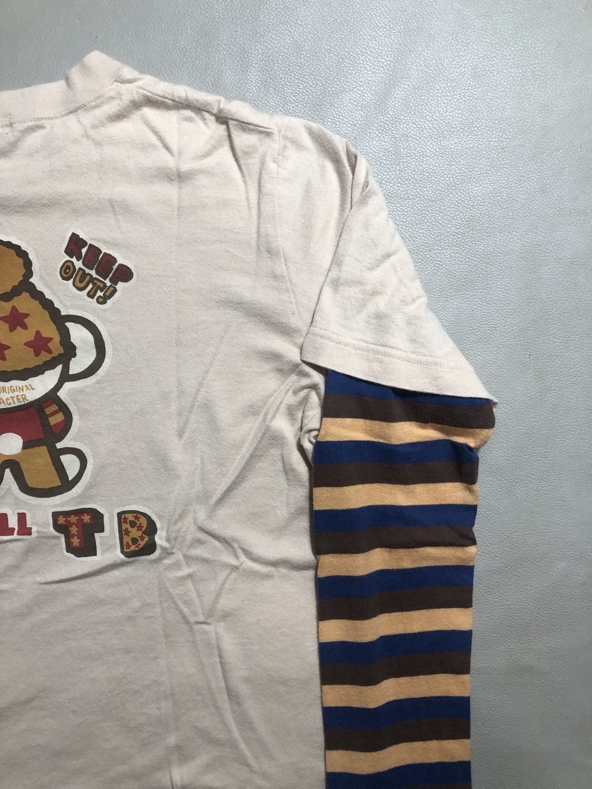 Japanese Brand Poem Double Layer Keep Out Tinkerbell LongSleeve tee Size US M / EU 48-50 / 2 - 6 Thumbnail