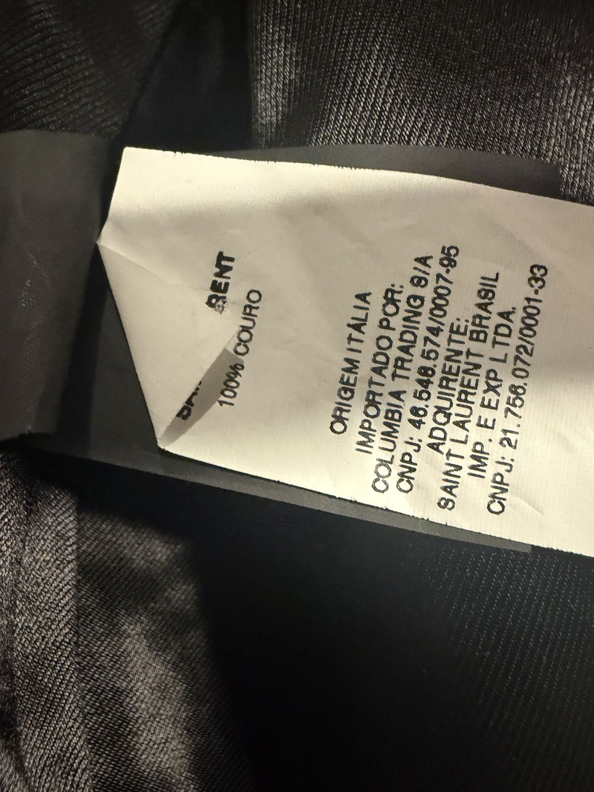 Saint Laurent Paris Saint Laurent Hedi Slimane leather jacket. 56/XL. Size US XL / EU 56 / 4 - 11 Thumbnail