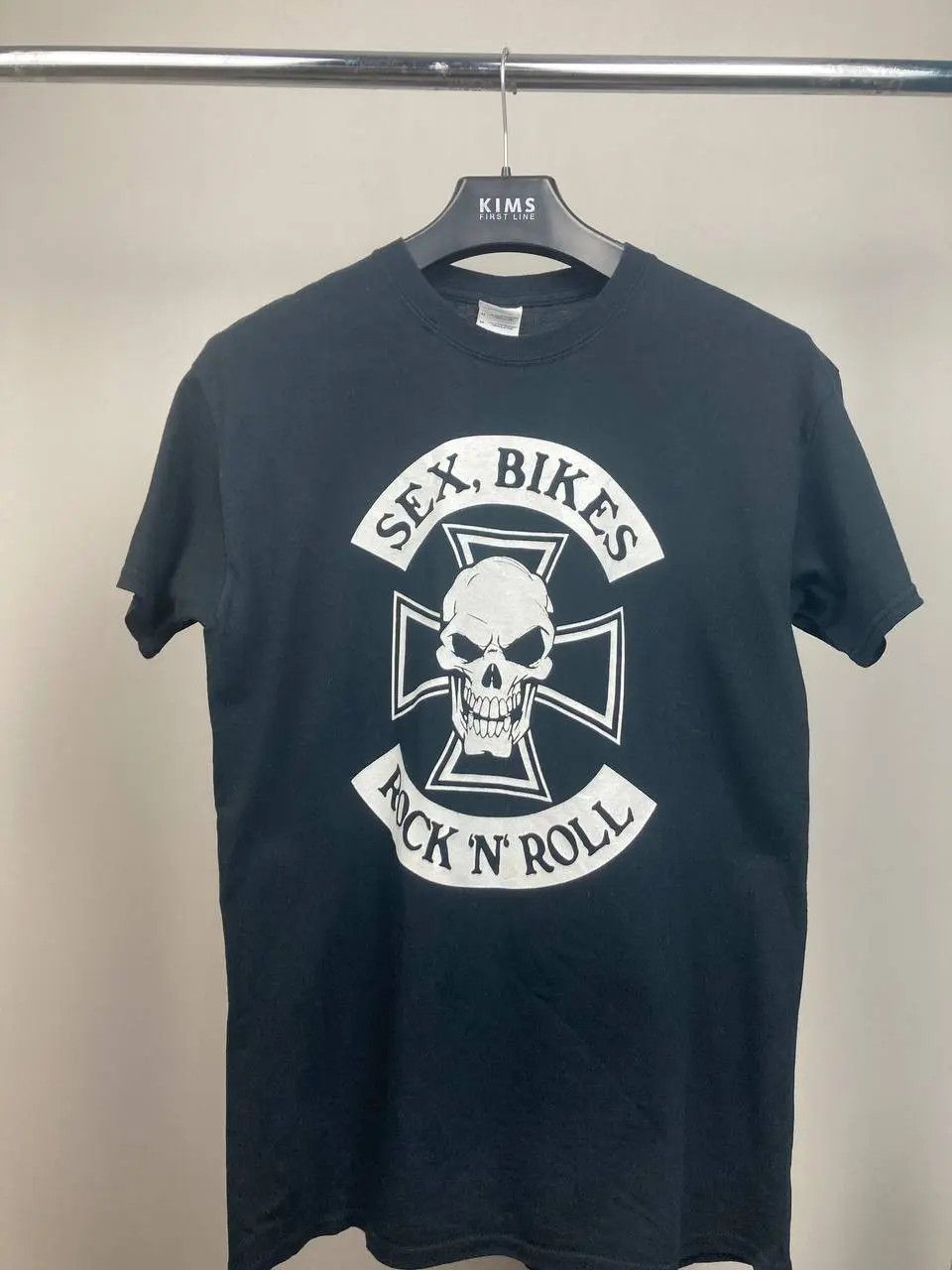 Vintage SEX BIKES ROCK 'N' ROLL Y2K Adult Humor Graphic T Shirt Size US M / EU 48-50 / 2 - 2 Thumbnail