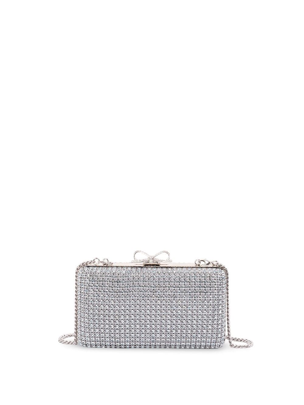 Self-Portrait Crystal Chainmail Clutch Bag Size ONE SIZE - 1 Thumbnail