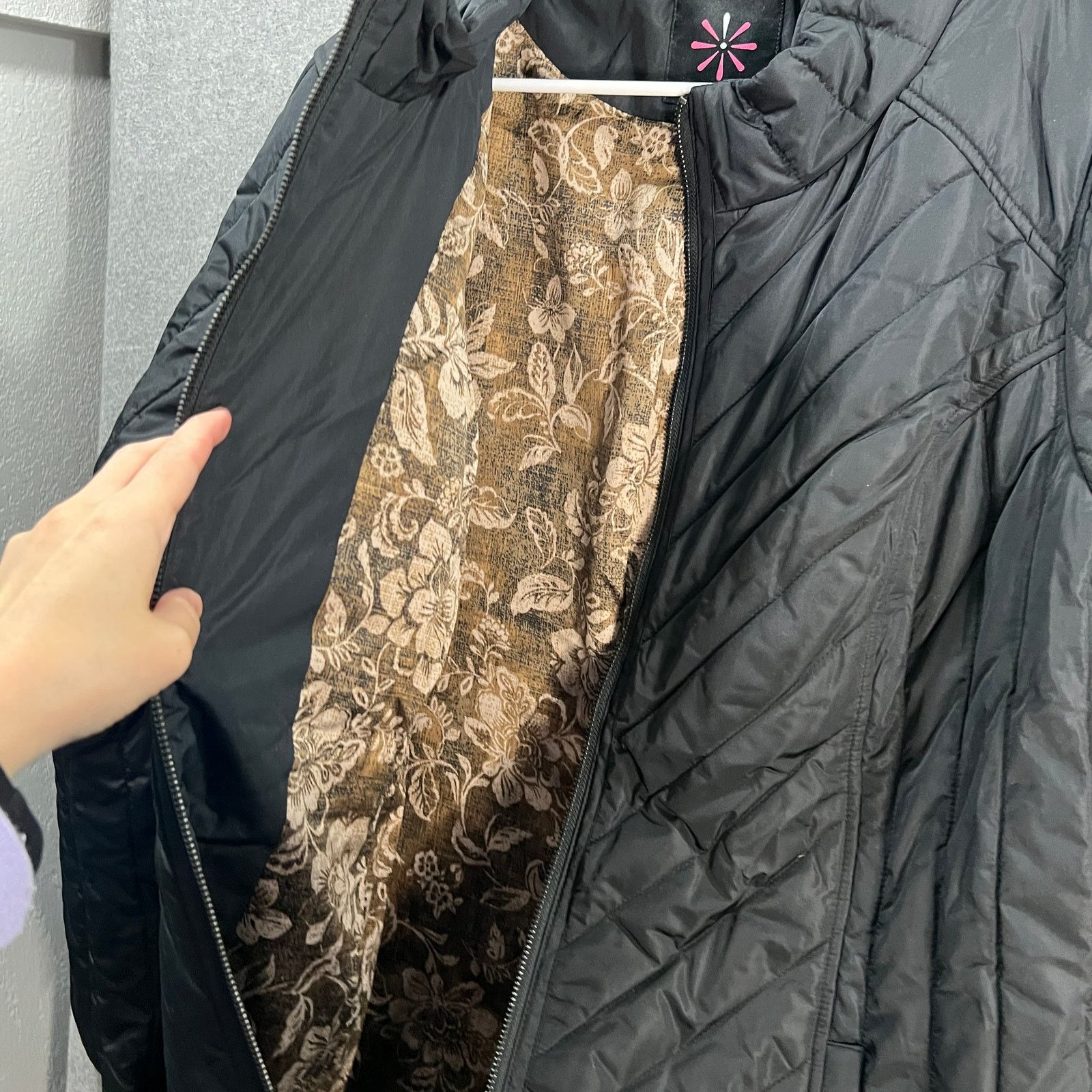 Other Isaac Mizrahi Live! Nylon Quilted Jacket Size XL / US 12-14 / IT 48-50 - 9 Thumbnail