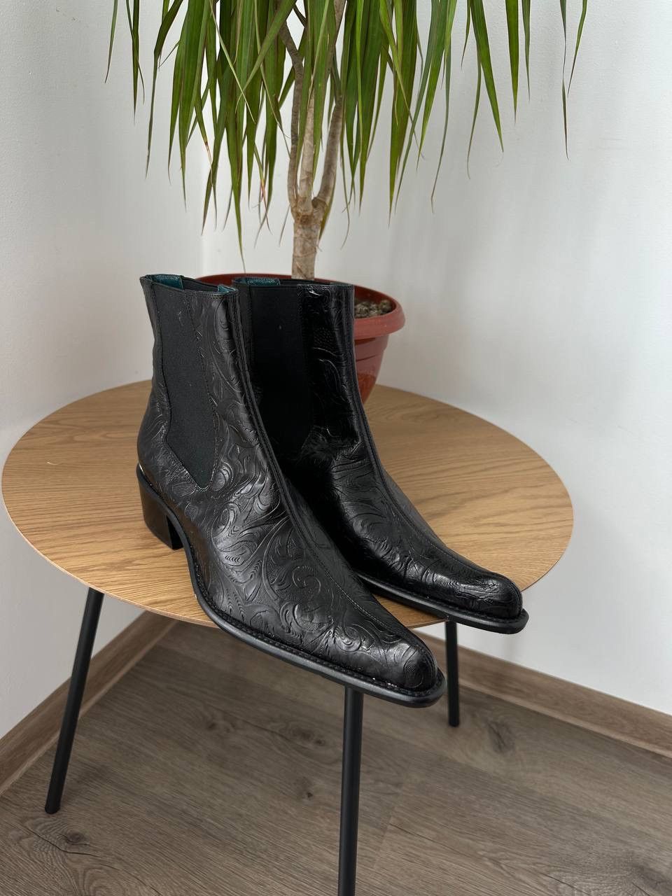 Japanese Brand × Vintage Vintage Japanese Coccinelle Kozak Men’s Black Boots Size US 7 / EU 40 - 9 Thumbnail