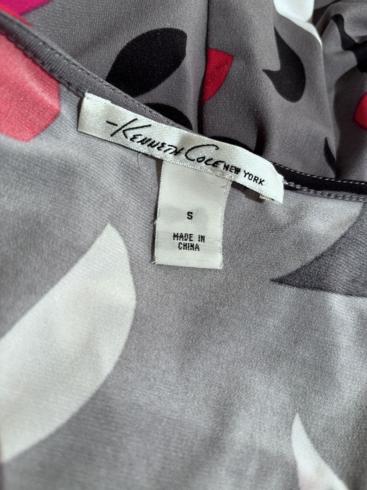 Kenneth Cole Kenneth Cole Printed Wrap Blouse Size S / US 4 / IT 40 - 9 Thumbnail