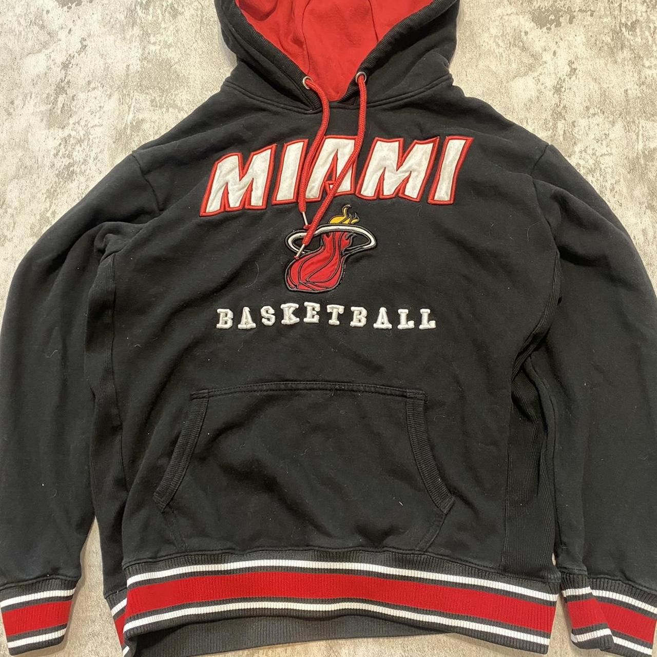 NBA Miami Heat black & red hoodie #NBA Sportswear Size US M / EU 48-50 / 2 - 1 Thumbnail