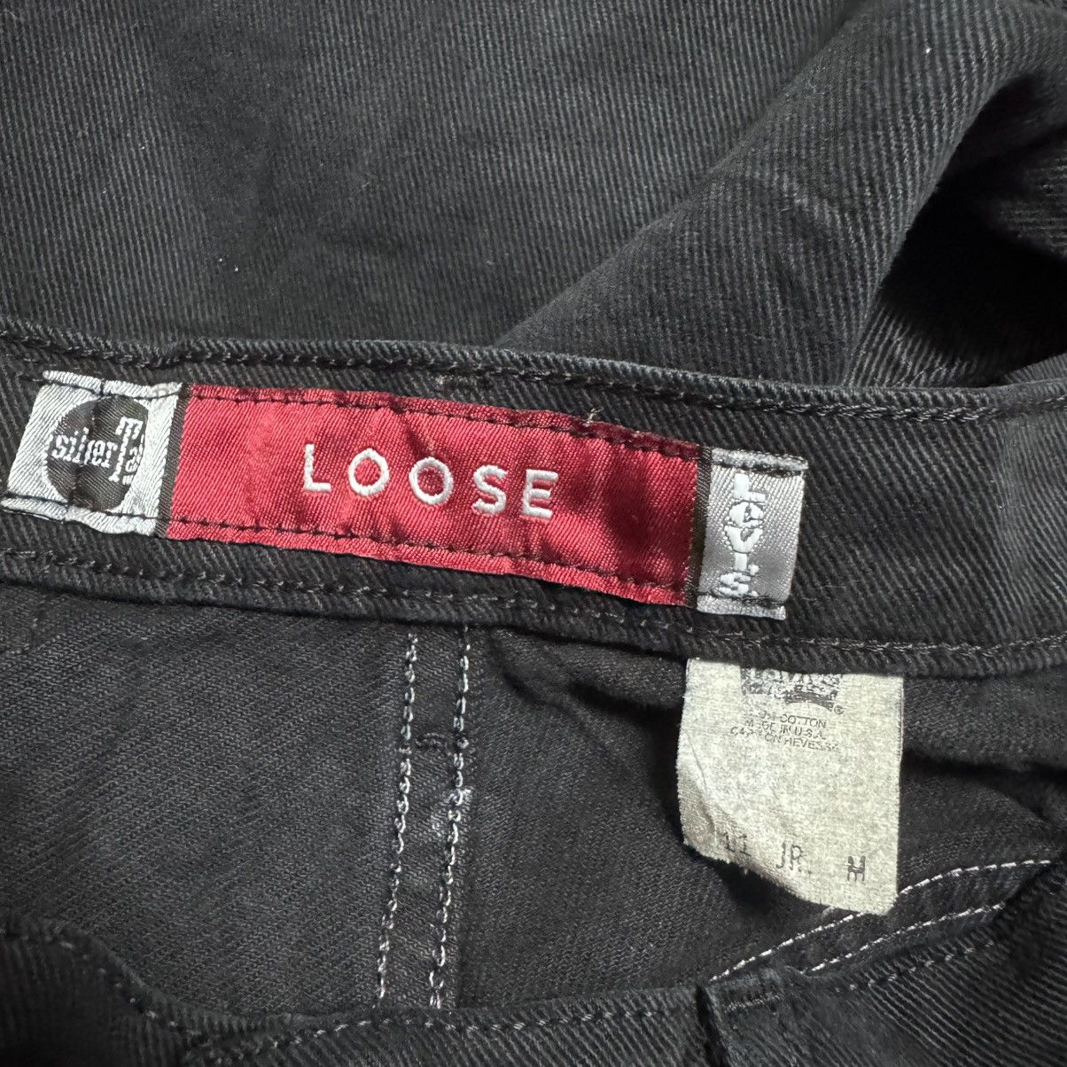 Levi's Vintage 90s Levis Silvertab Loose Jeans Black Size US 30 / EU 46 - 16 Thumbnail