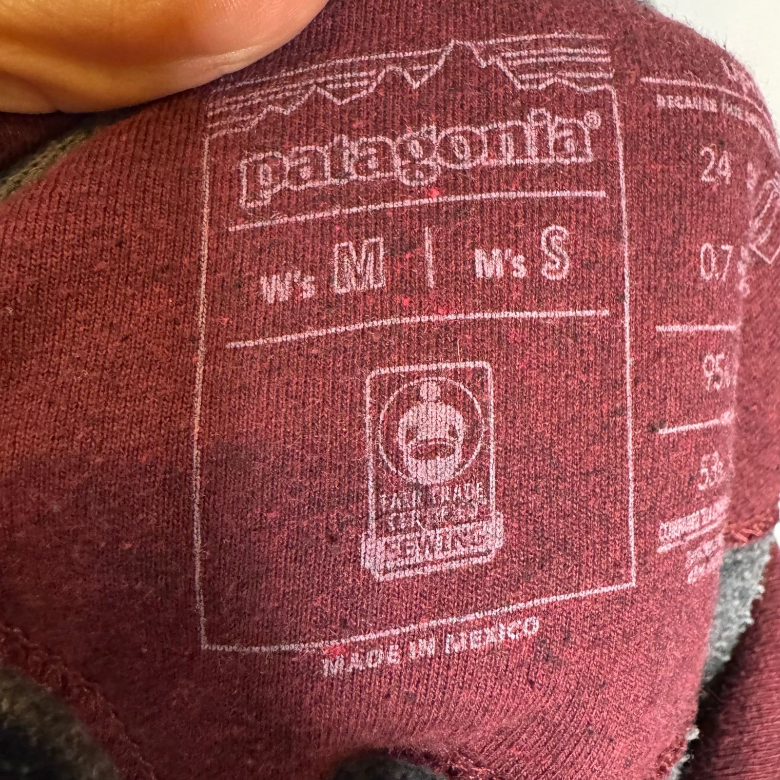 Patagonia Patagonia P-6 Logo Uprisal Hoodie Burgundy Size M / US 6-8 / IT 42-44 - 6 Thumbnail