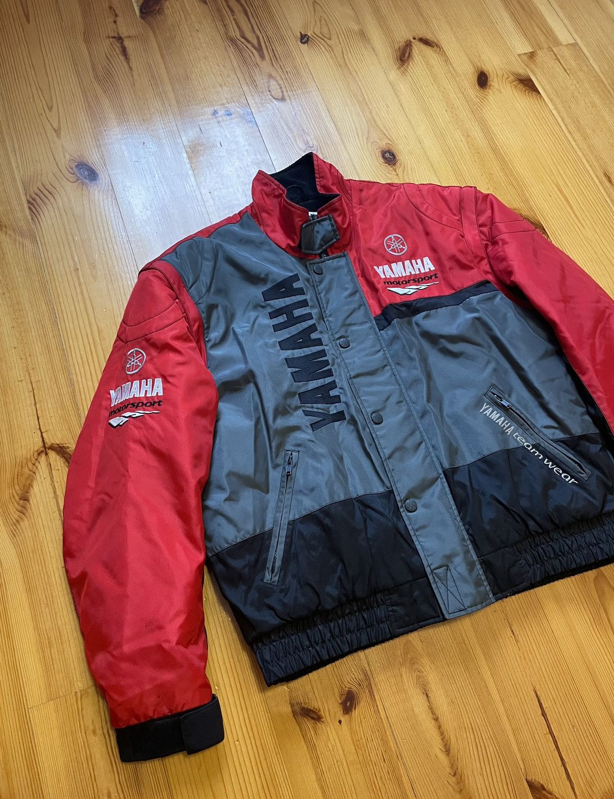 Vintage × Yamaha Yamaha Motorsport Racing Vintage Jacket + Vest 2 in 1 Size US XXL / EU 58 / 5 - 2 Thumbnail