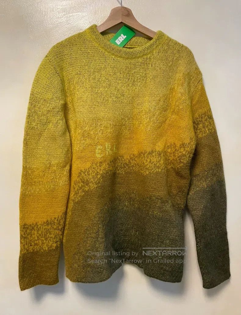 ERL ERL Knit sweater round-neck sweater, gradient color forest Size M / US 6-8 / IT 42-44 - 1 Thumbnail