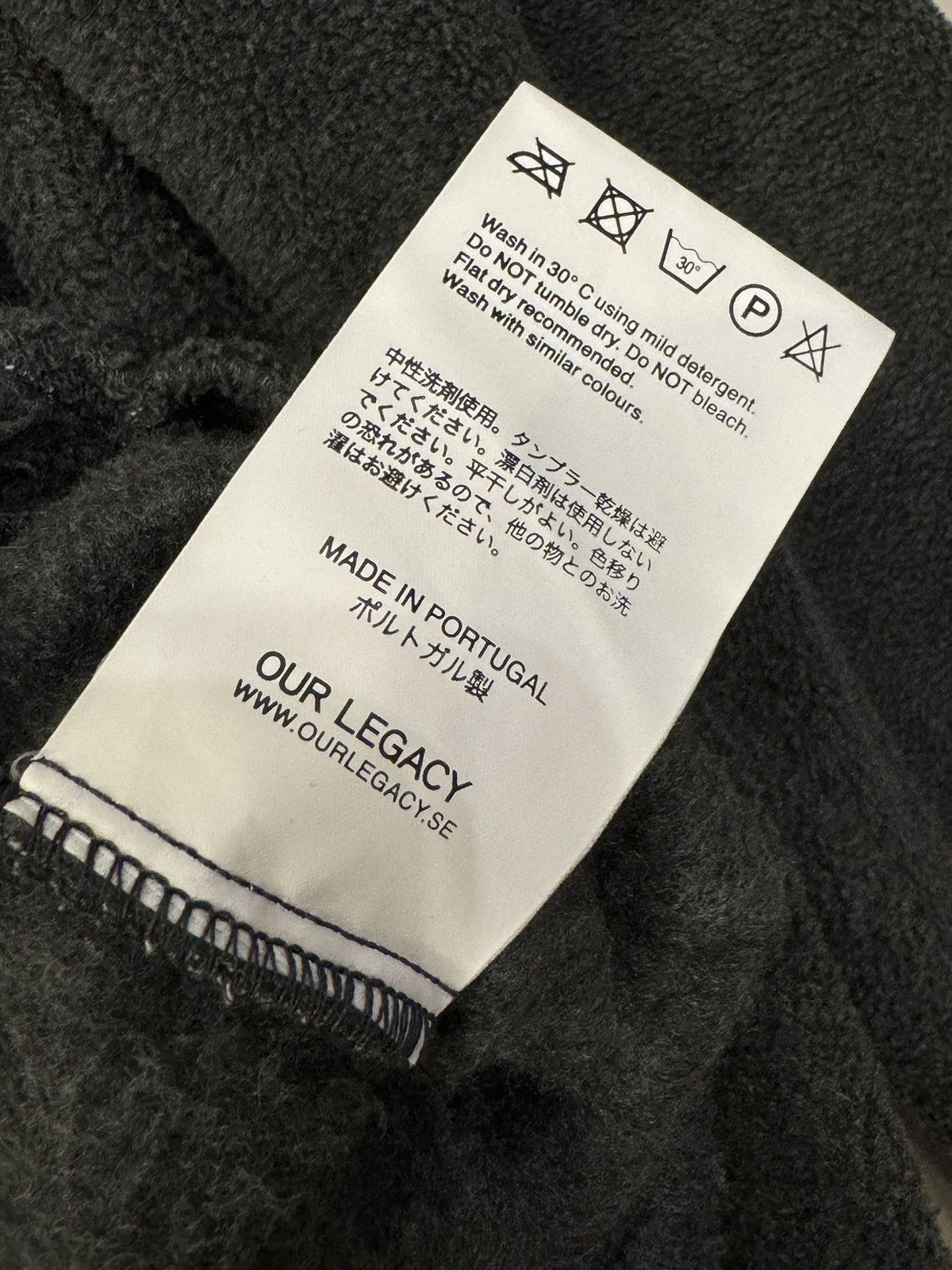 Our Legacy Our Legacy fleece Zip 1/4 gray vintage Lampo Size US M / EU 48-50 / 2 - 6 Thumbnail