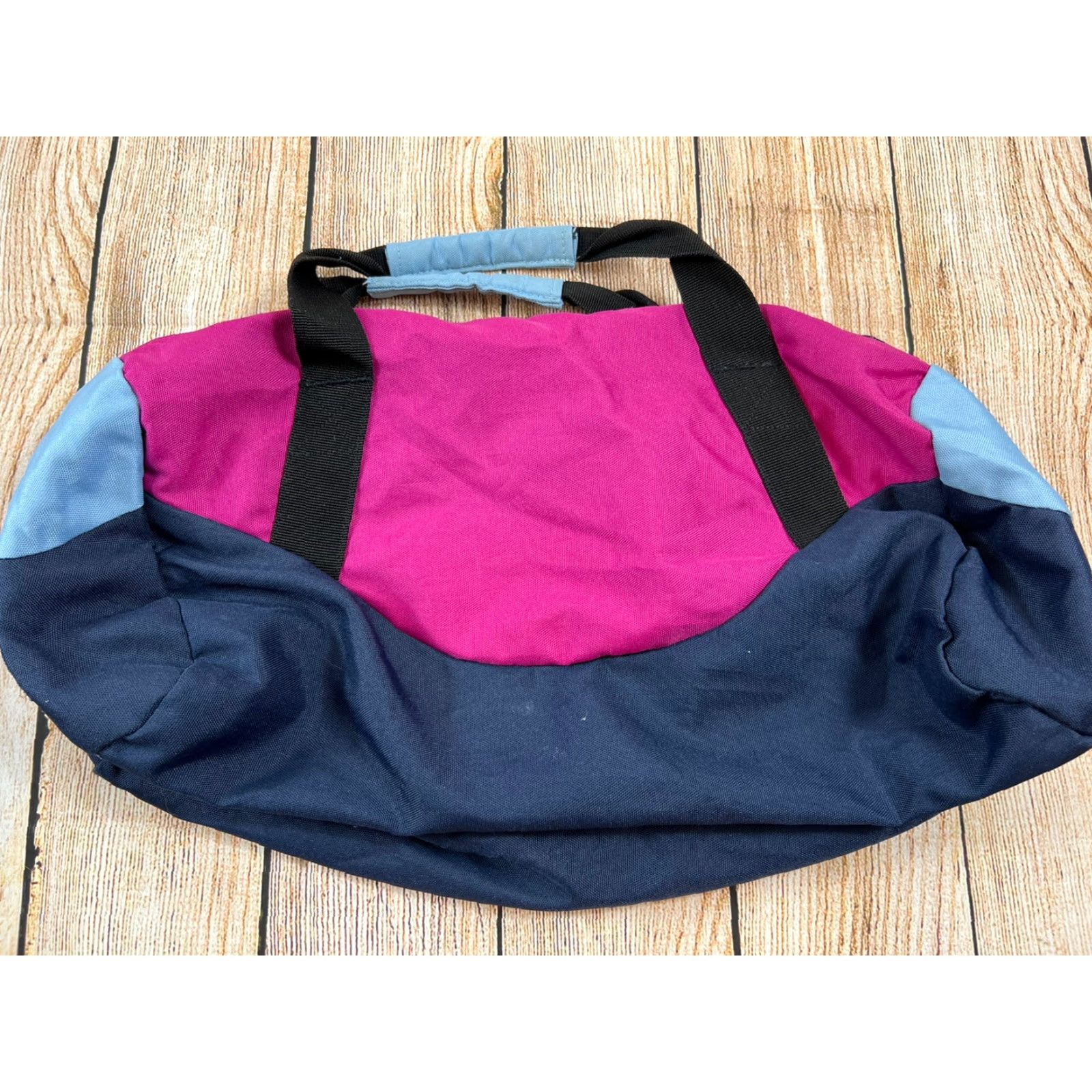 Nike VINTAGE Nike Tote Bag Small Blue Canvas Carry Bag Tote Mens Boys Size ONE SIZE - 5 Thumbnail