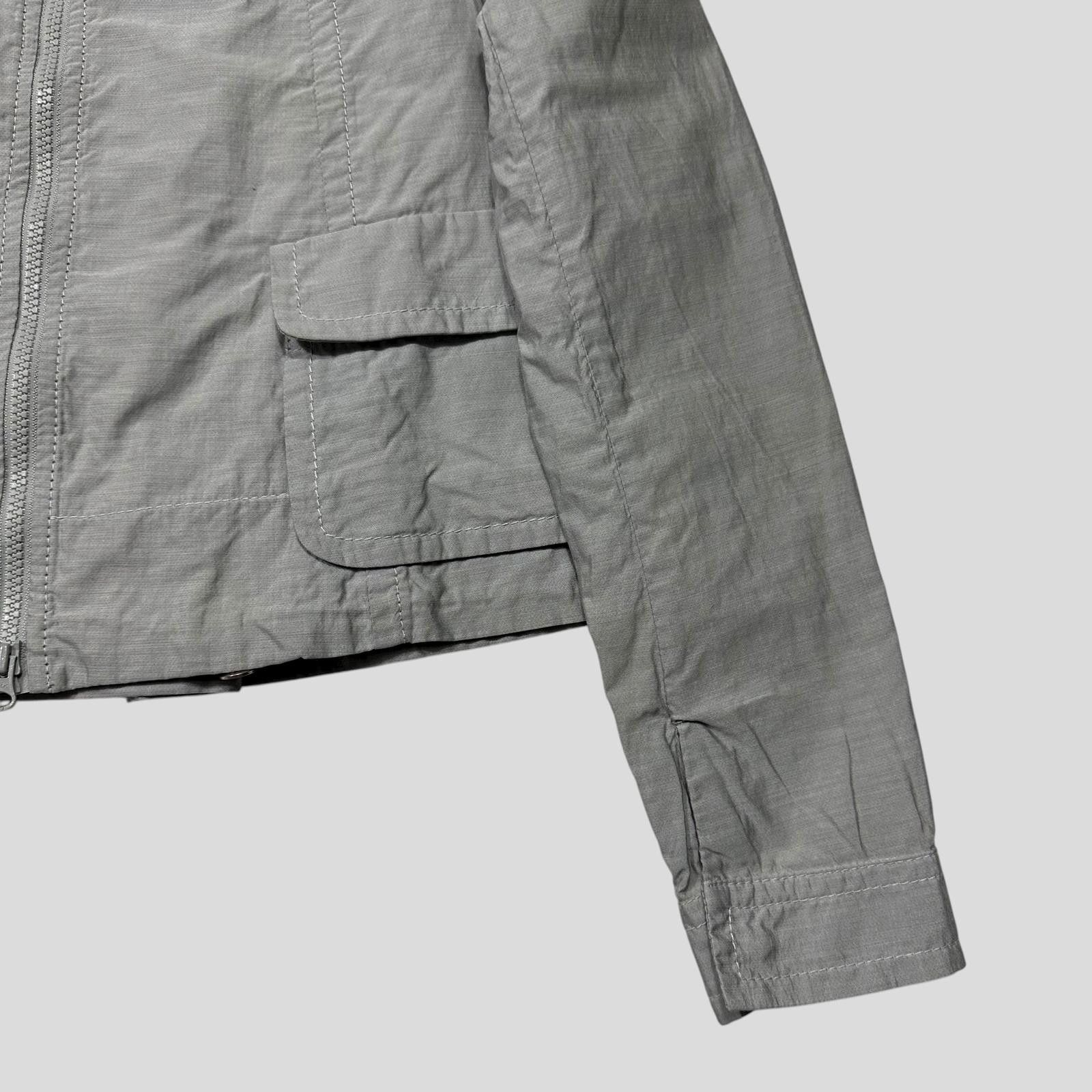 C.P. Company CP Company Cropped Pleated Co-nylon Jacket - IT40 (UK8) Size S / US 4 / IT 40 - 4 Thumbnail