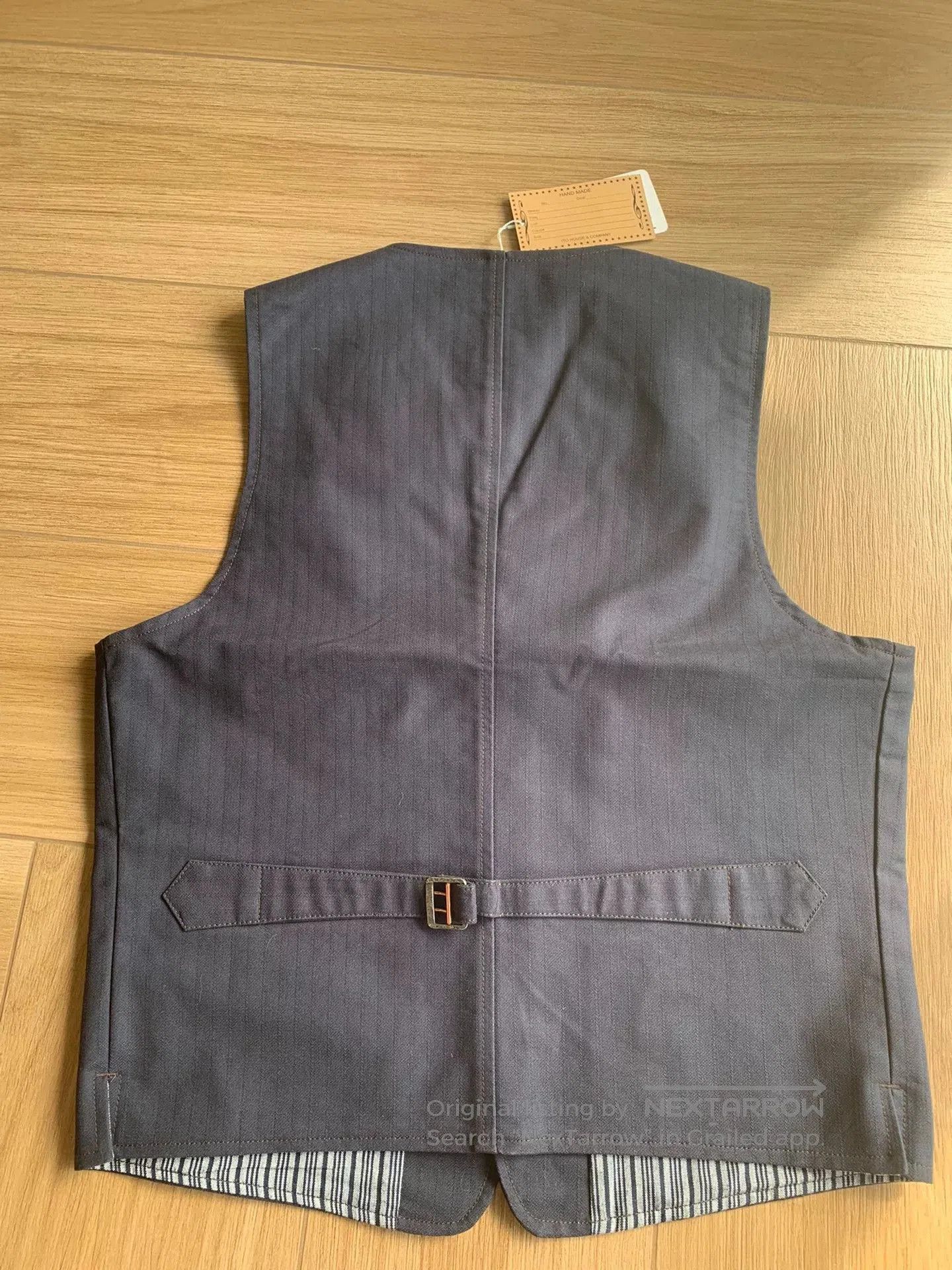 Japanese Brand Thomas Shawl Collar Vest. Size US XS / EU 42 / 0 - 2 Thumbnail