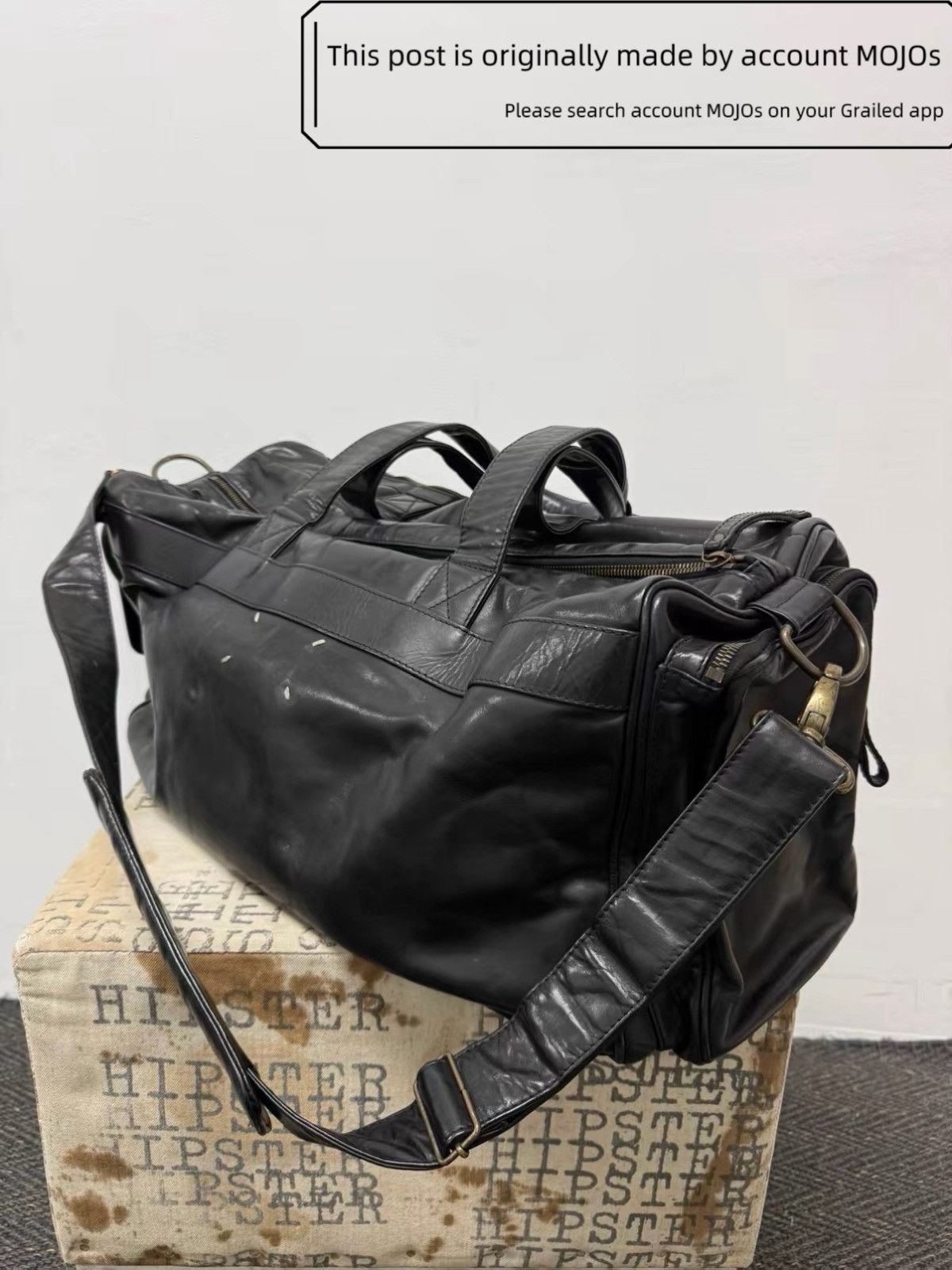 Maison Margiela Maison Margiela 09SS Multi Pocket Leather Duffle Bag mojos99 Size ONE SIZE - 3 Thumbnail