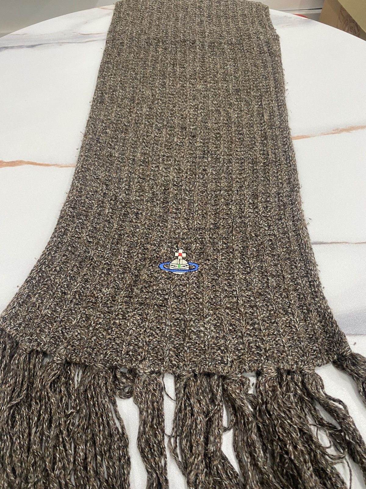 Vivienne Westwood Vivienne Westwood knit scarf (code:C) Size ONE SIZE - 3 Thumbnail