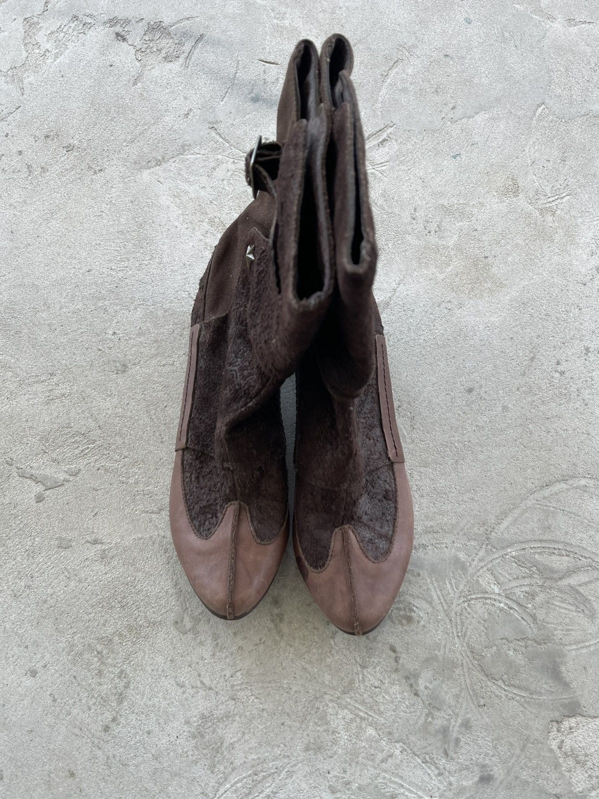 Diesel × Vintage Vintage 90s Rare Diesel Sharp Shooter Cowboy Western Boots Size US 8.5 / IT 38.5 - 7 Thumbnail