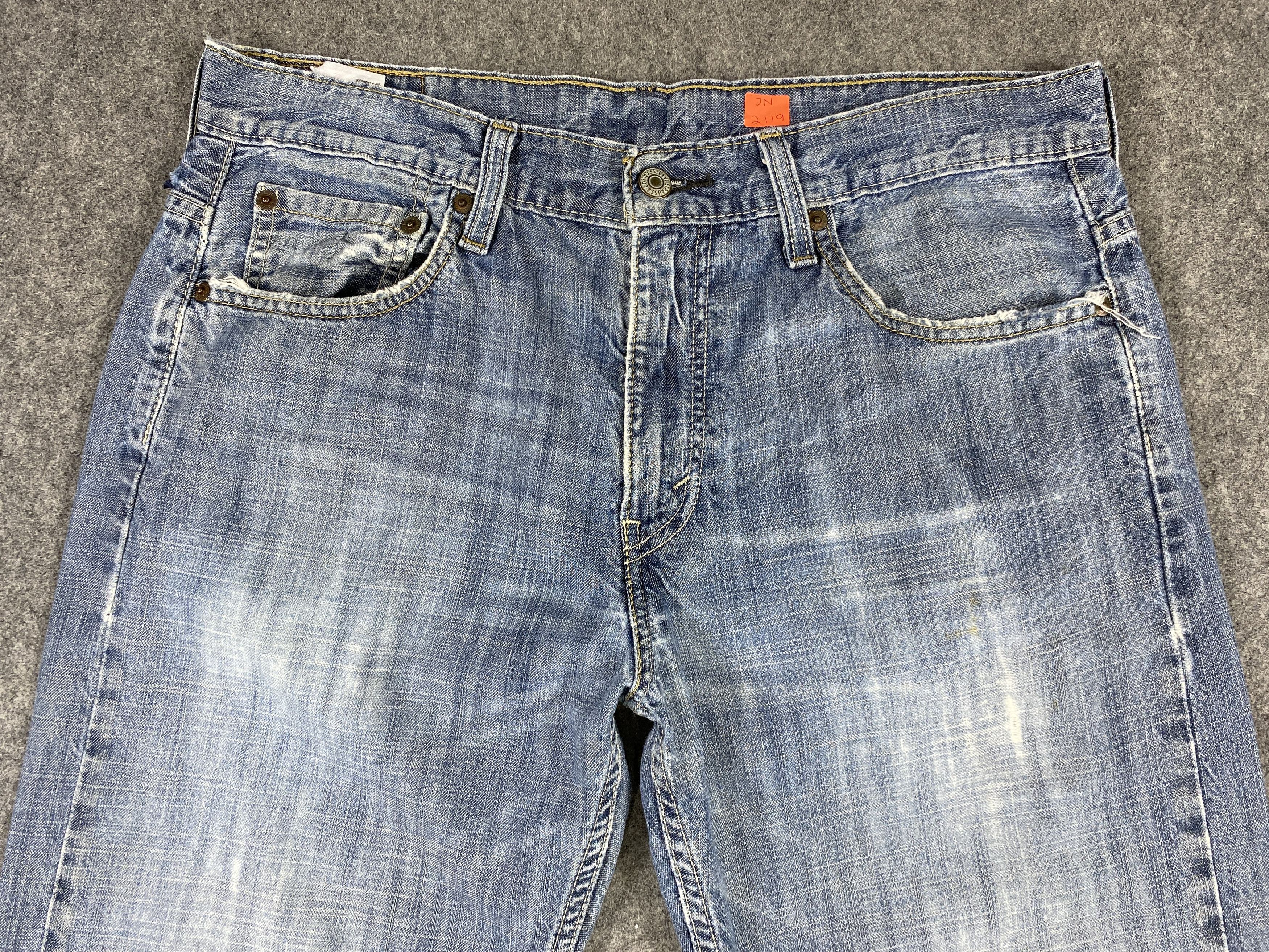 Levi's Faded Blue Vintage Levi's 569 34x32.5 Denim -JN2119 Size US 34 / EU 50 - 3 Thumbnail
