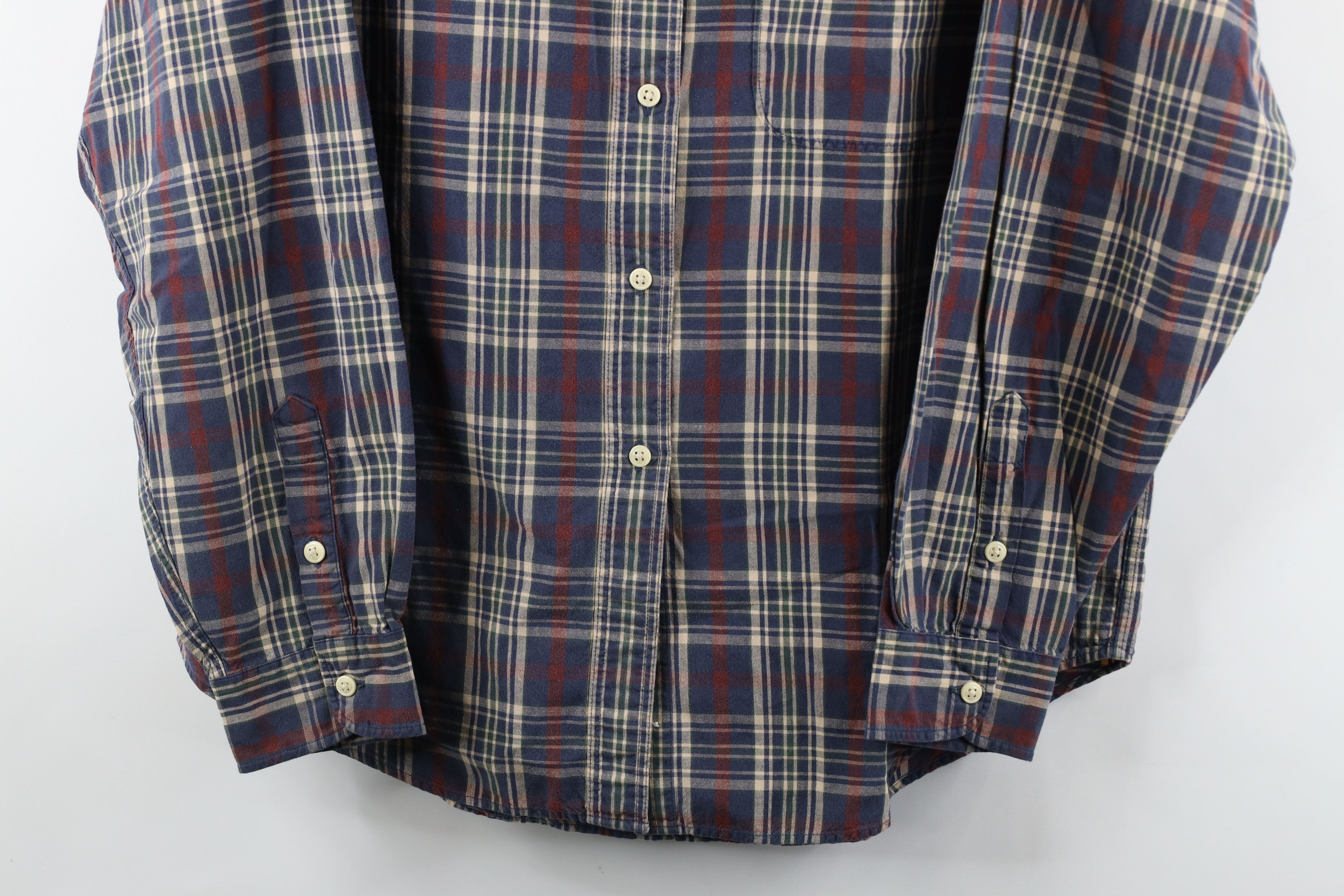 Abercrombie & Fitch × Vintage Vintage 90s Abercrombie & Fitch Collared Button Shirt Size US L / EU 52-54 / 3 - 3 Thumbnail