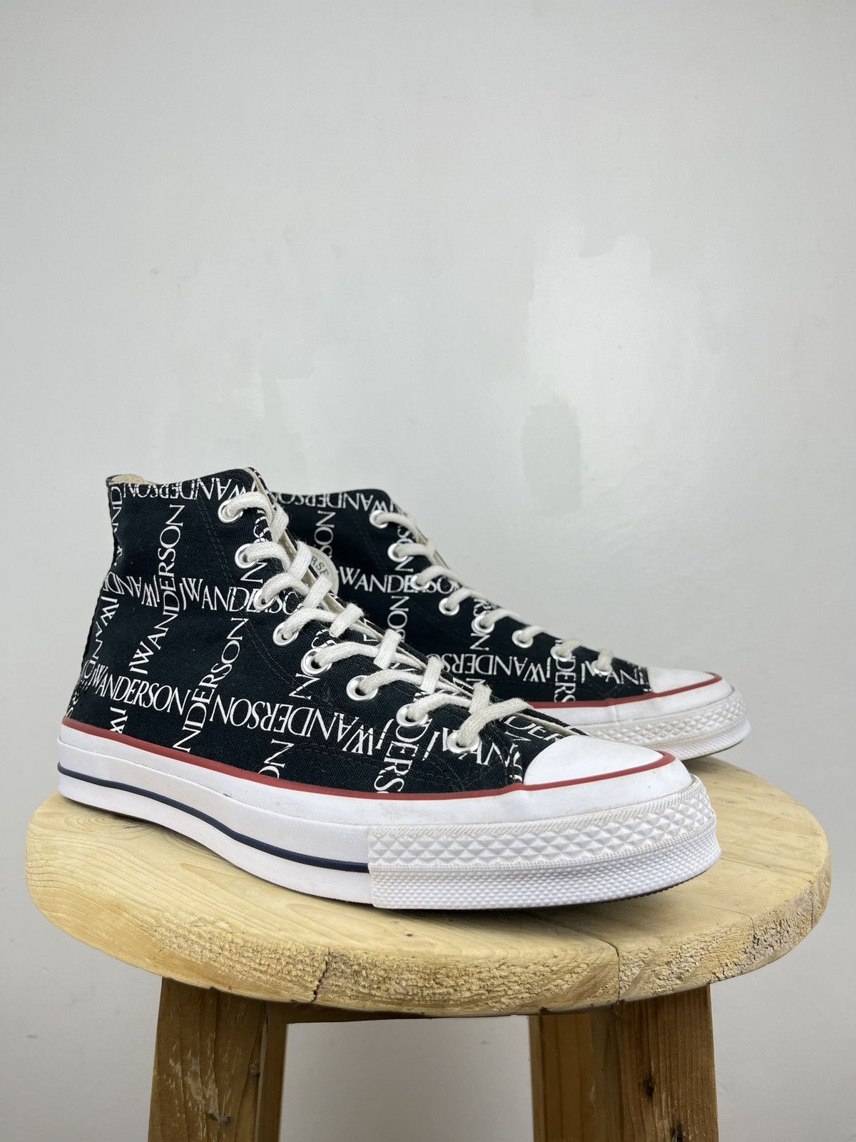 Converse × JW Anderson Converse J.W. Anderson x Chuck 70 Hi Top 'Grid' Size US 9.5 / EU 42-43 - 4 Thumbnail