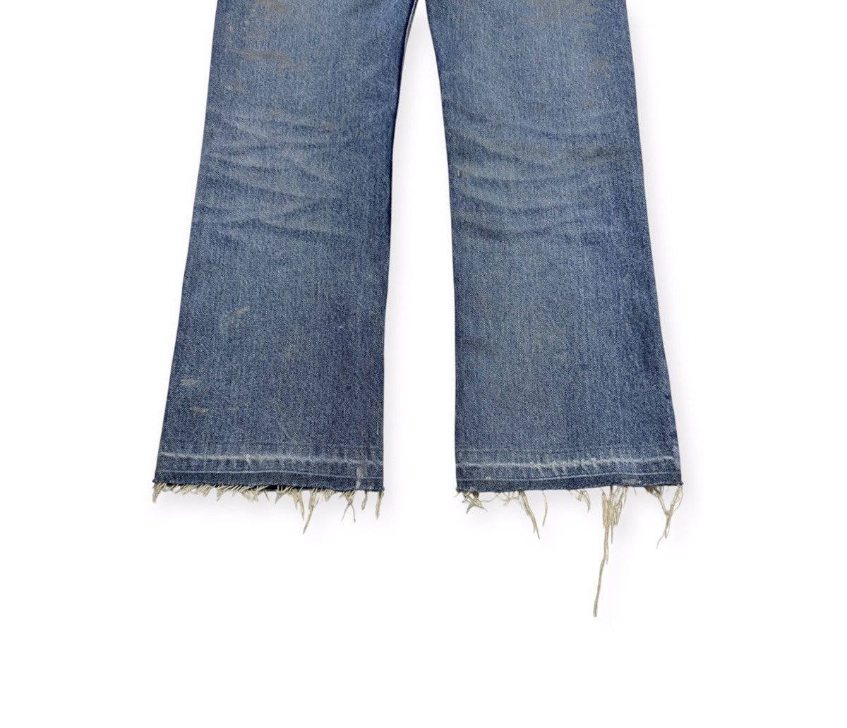 Helmut Lang 1999 Silver Painter Jeans Size US 28 / EU 44 - 3 Thumbnail