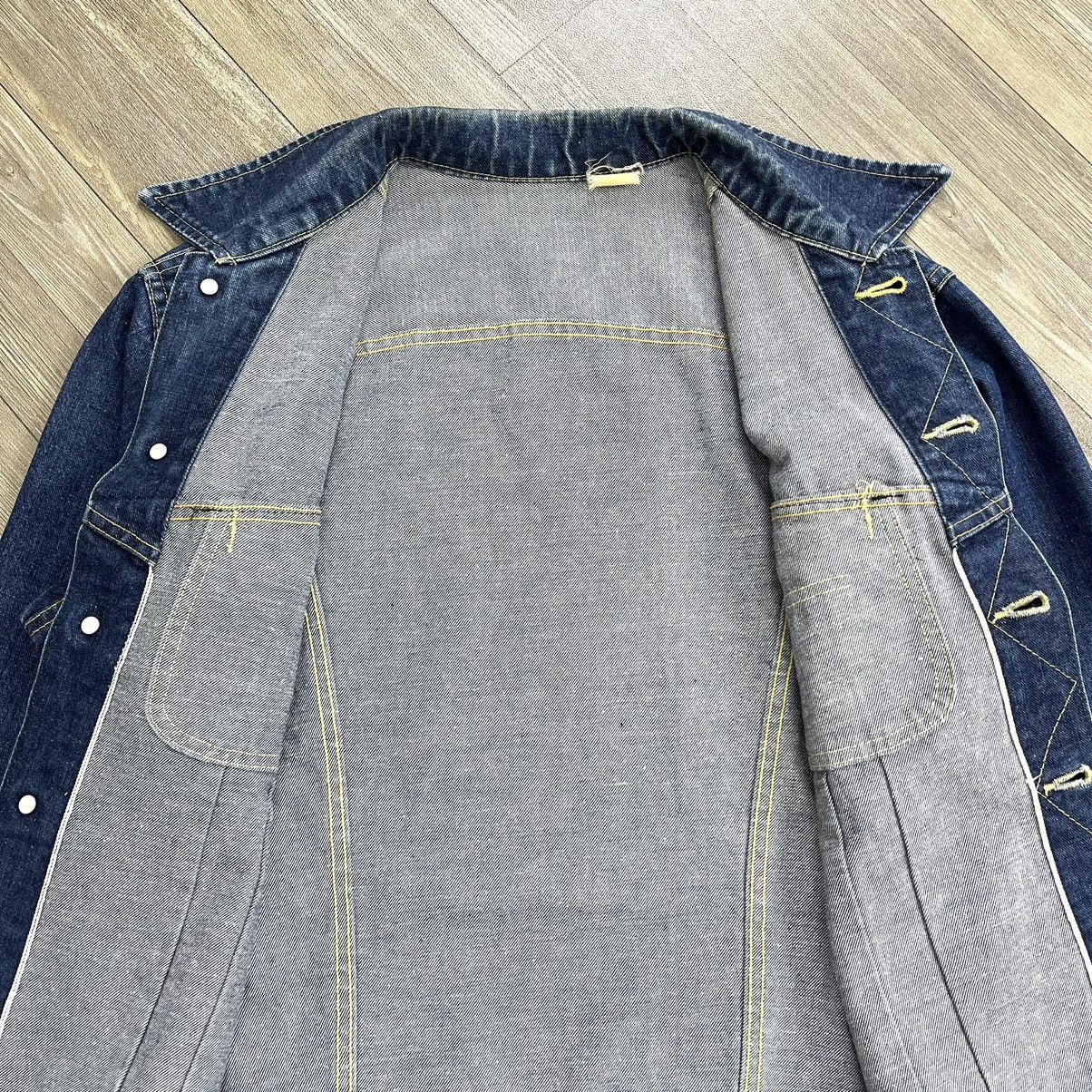 Japanese Brand × Sugar Cane × Toyo Enterprises Vintage Inferno Basics by Sugar Cane Selvedge Denim Jacket Size US L / EU 52-54 / 3 - 5 Thumbnail