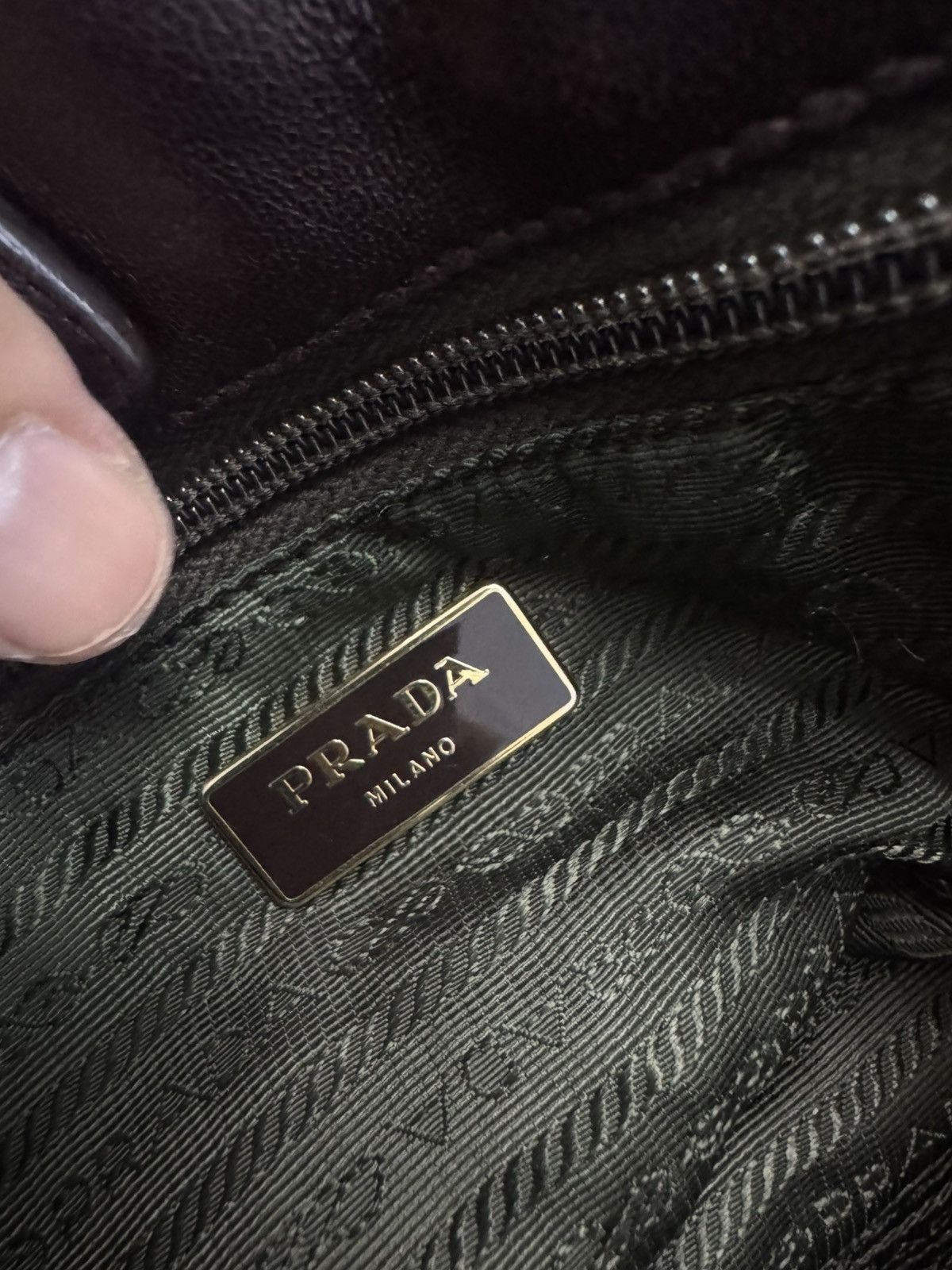 Prada PRADA TESSUTO BOW HANDBAG SHOULDER BAG Size ONE SIZE - 6 Thumbnail