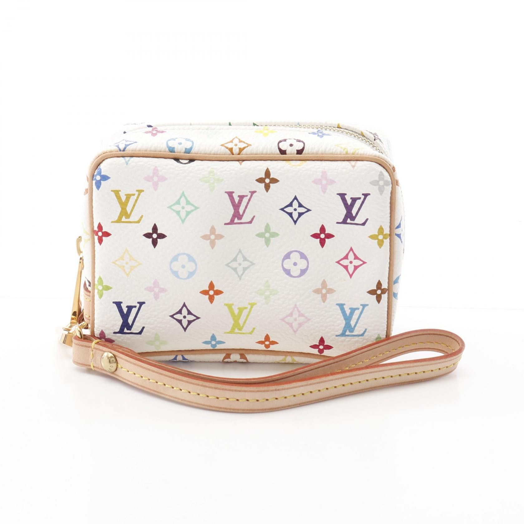 Louis Vuitton Louis Vuitton Louis Vuitton Trousses Wapiti Monogram Multicolor Coated Canvas Pouch Canvas Vanity Bag M58033 Size ONE SIZE - 1 Thumbnail