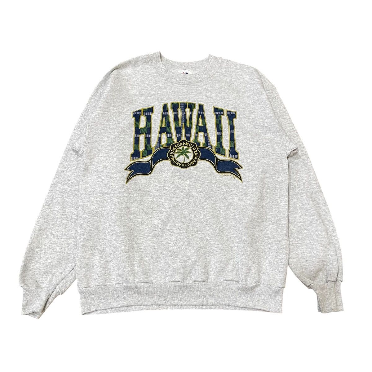 Vintage Vintage 1993 Hawaii Tee Jays Crewneck Sweatshirt Size L Size US L / EU 52-54 / 3 - 1 Thumbnail