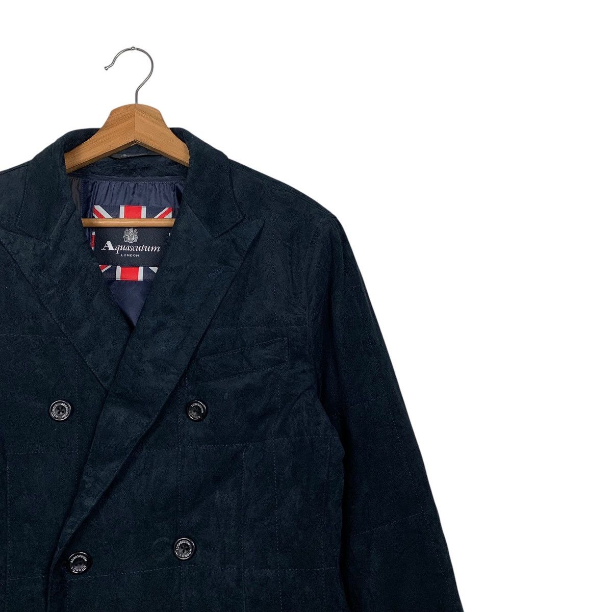 Aquascutum Aquascutum Double Breasted Wool Coat Size US L / EU 52-54 / 3 - 5 Thumbnail