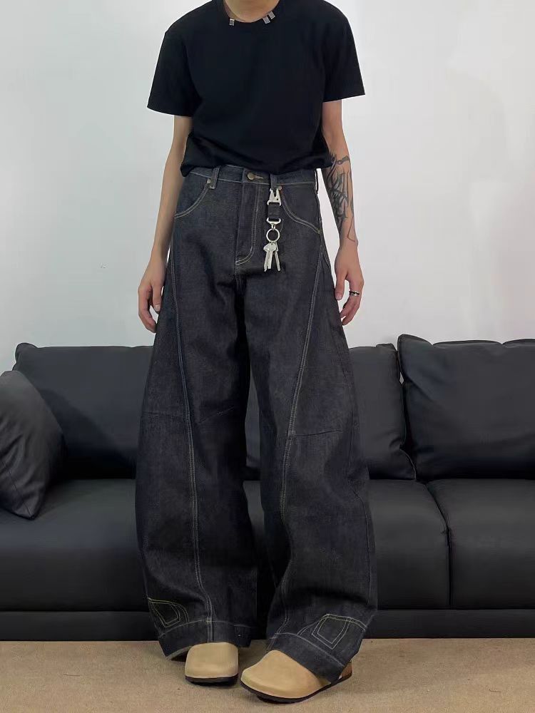 Japanese Brand × Jean Street vintage reverse design machete embroidered jeans Size US 30 / EU 46 - 2 Thumbnail
