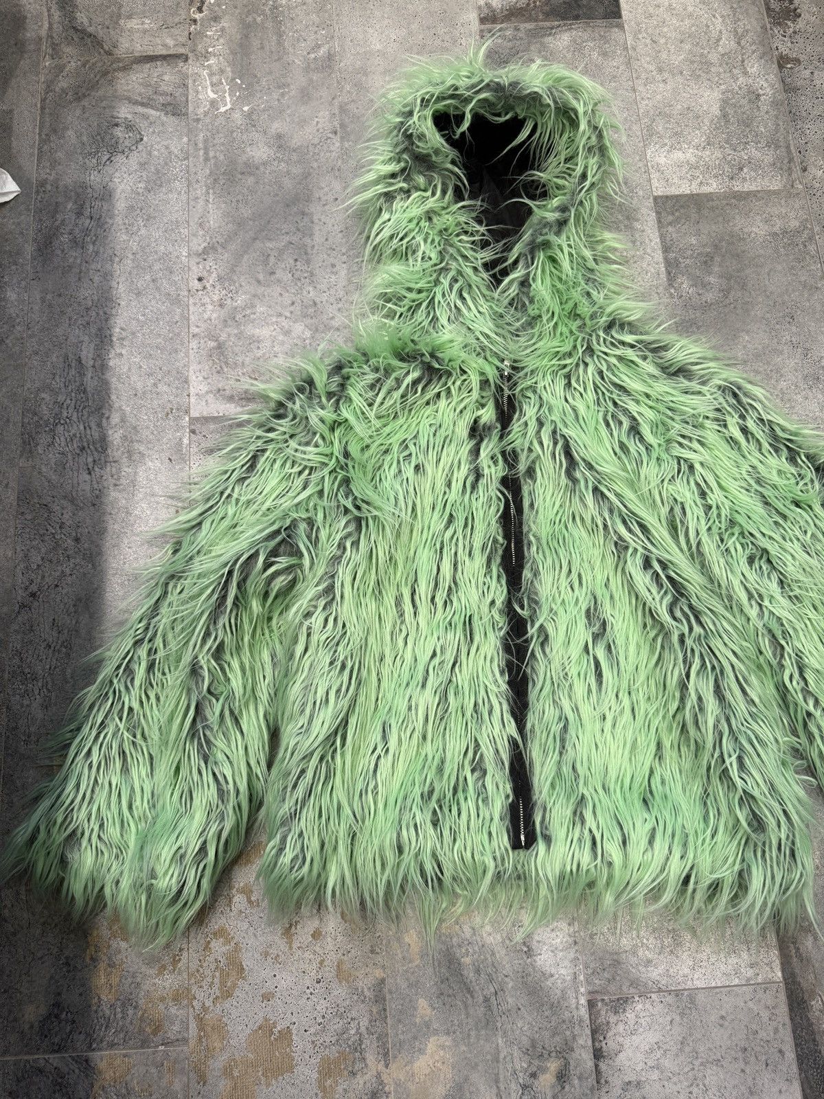 Vintage Bright Green Gilly Jacket Size US L / EU 52-54 / 3 - 3 Thumbnail