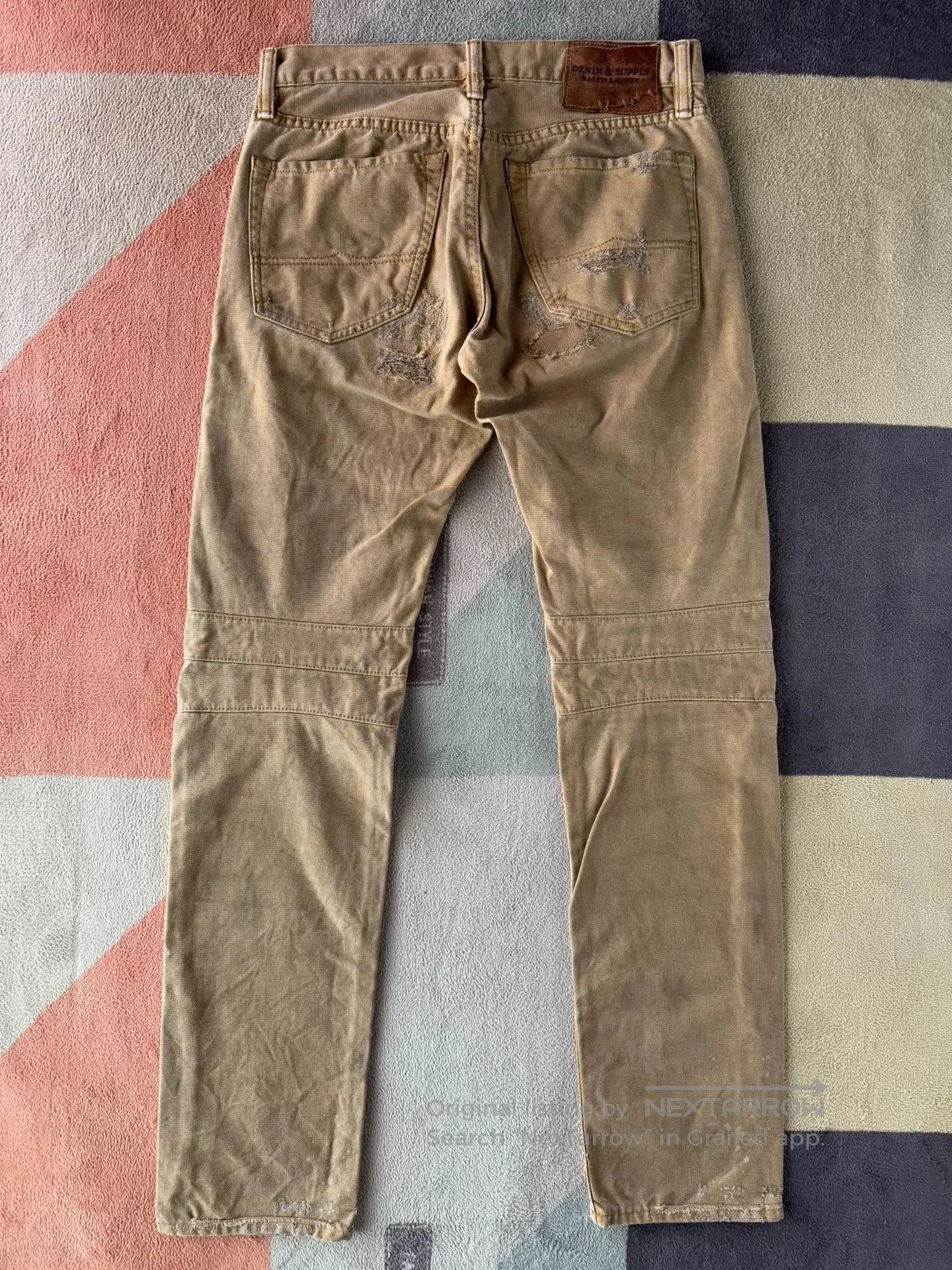 Denim & Supply Ralph Lauren Ralph Lauren Denim Supply Vintage Canvas Work Pants. Size US 29 - 2 Thumbnail