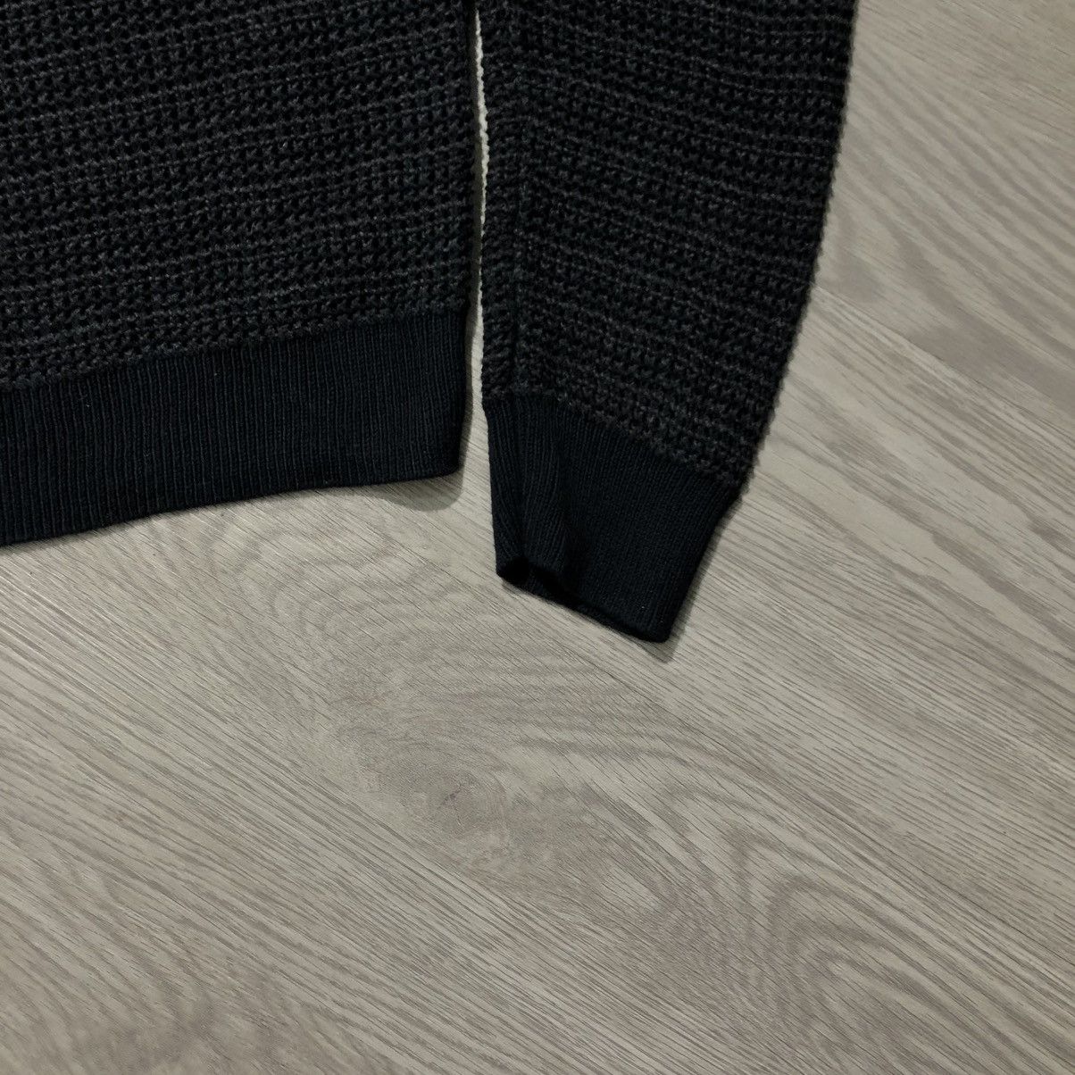 A.P.C. A.P.C. Semi-Sheer Transparency Knit Sweatshirt Charcoal Size US M / EU 48-50 / 2 - 3 Thumbnail