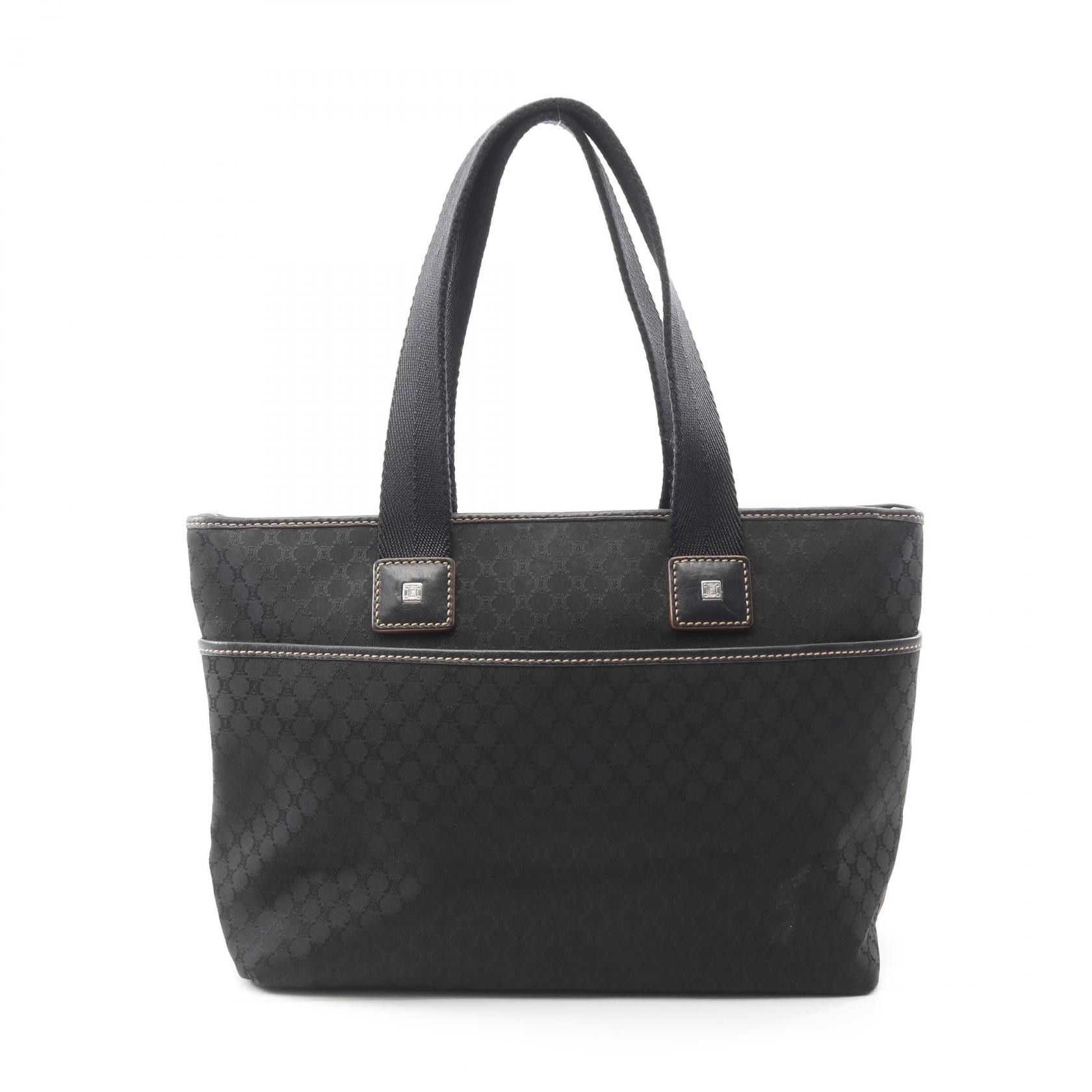 Celine Celine Macadam Canvas Leather Tote Bag Canvas Tote Bag DUTY FREE for USA