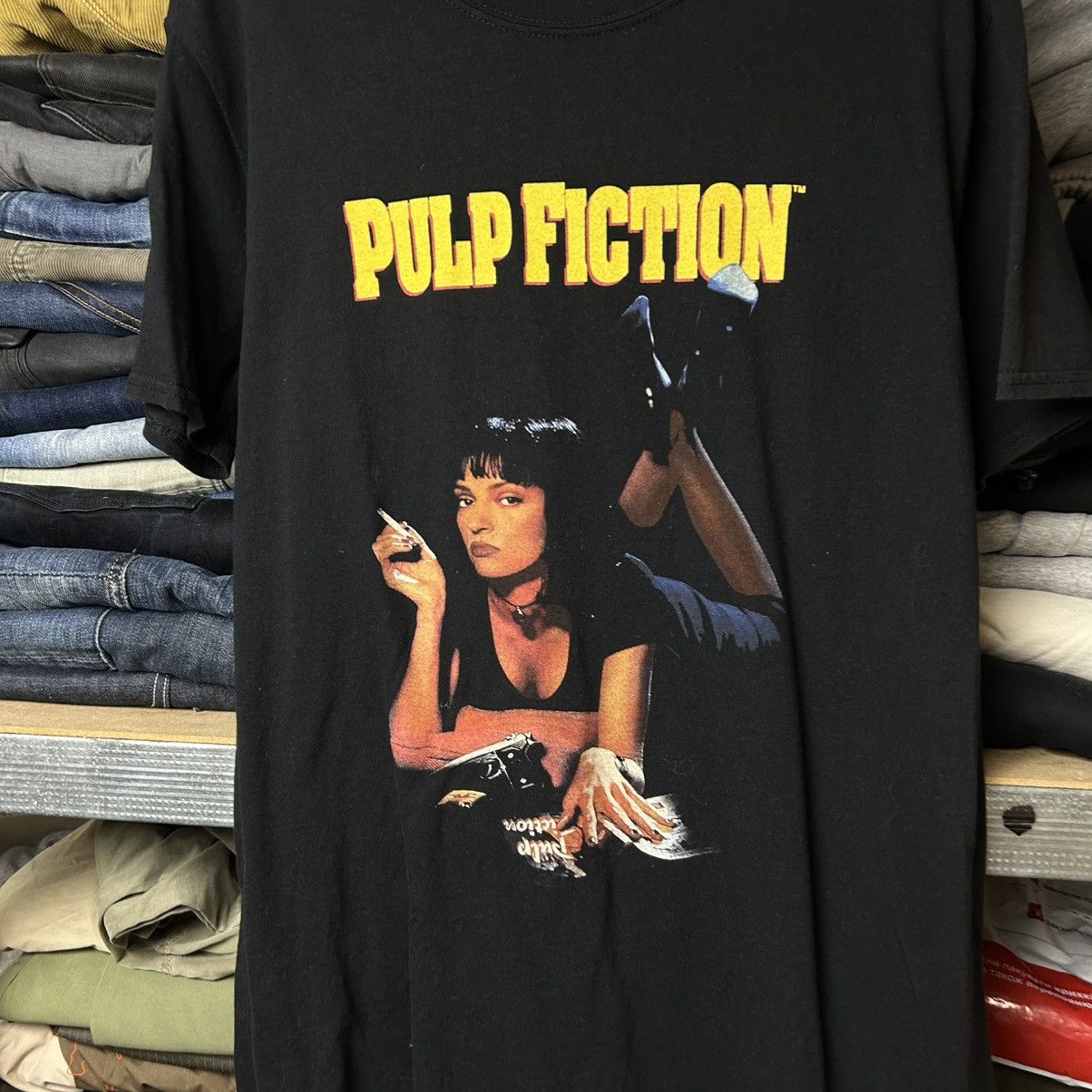 Vintage Vintage Pulp Fiction Big Graphic Logo Movie tee size L Size US L / EU 52-54 / 3 - 2 Thumbnail