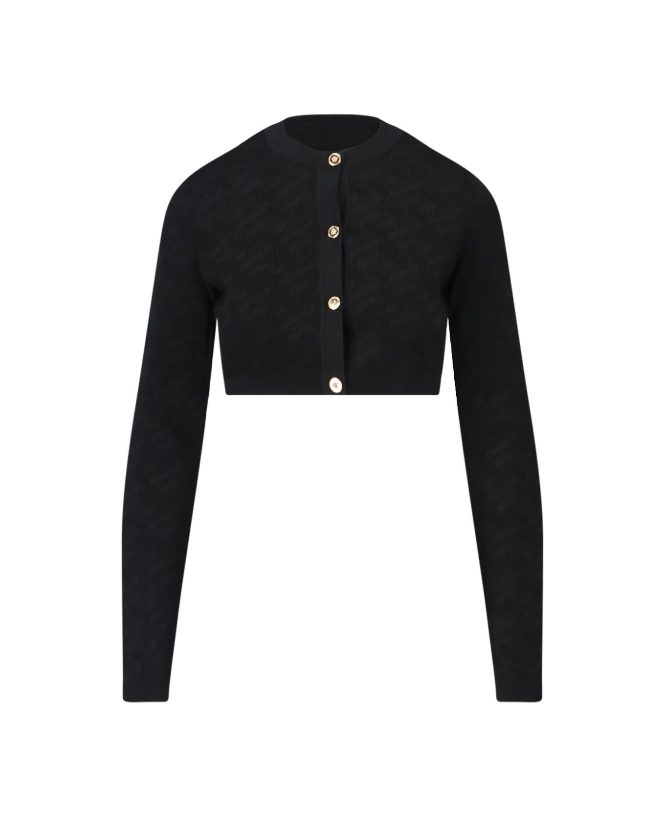Versace o1y0226 Cardigan in Black Size M / US 6-8 / IT 42-44 - 1 Thumbnail