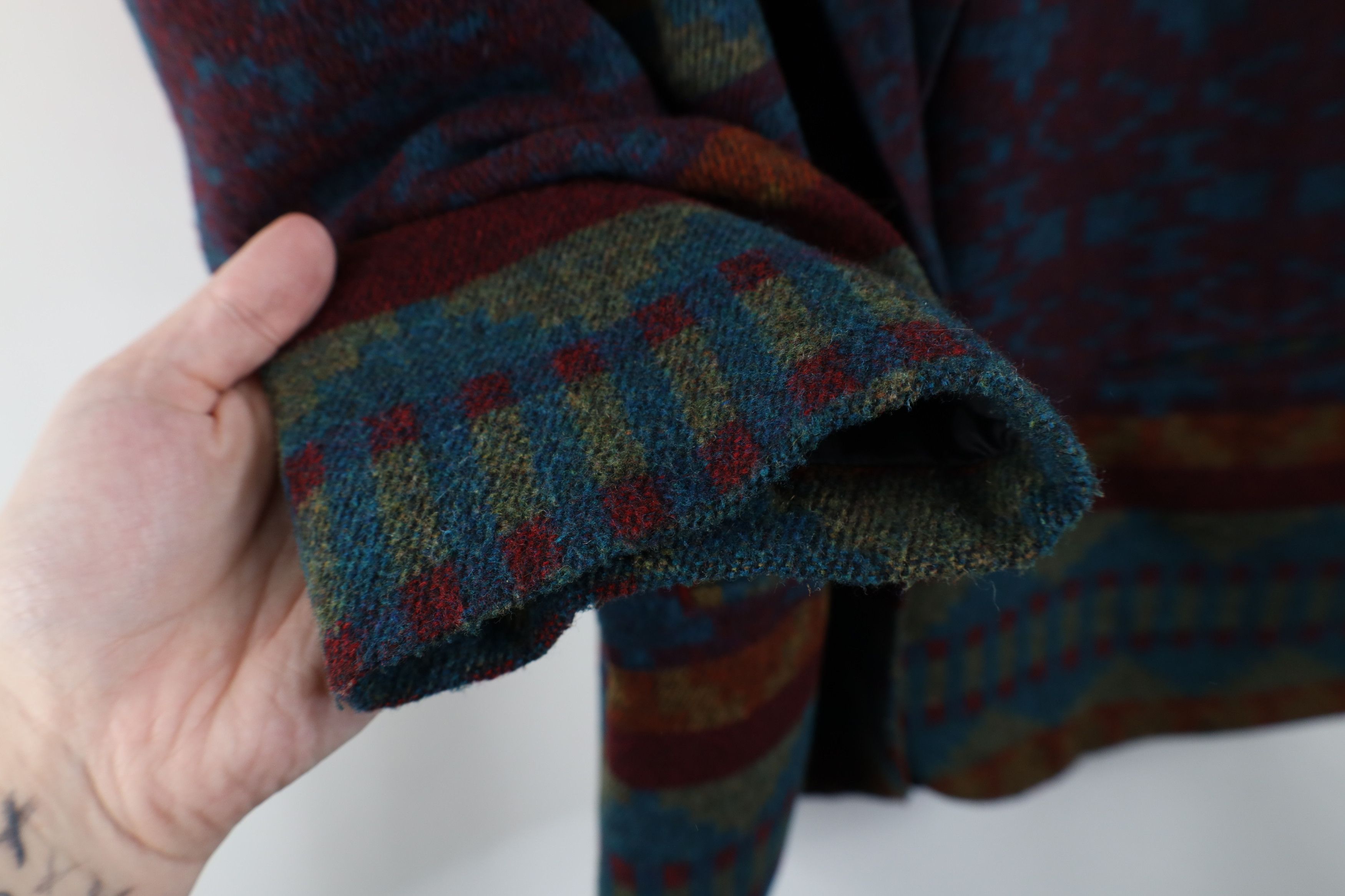 Vintage Vintage 90s Streetwear Southwestern Wool Blend Blazer Jacket Size M / US 6-8 / IT 42-44 - 6 Thumbnail