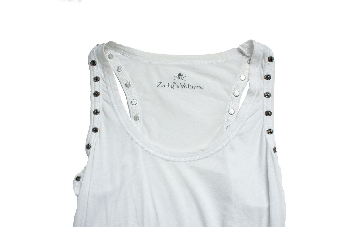 Zadig & Voltaire Zadig & Voltaire, white Desiree bis tanktop Size S / US 4 / IT 40 - 7 Thumbnail