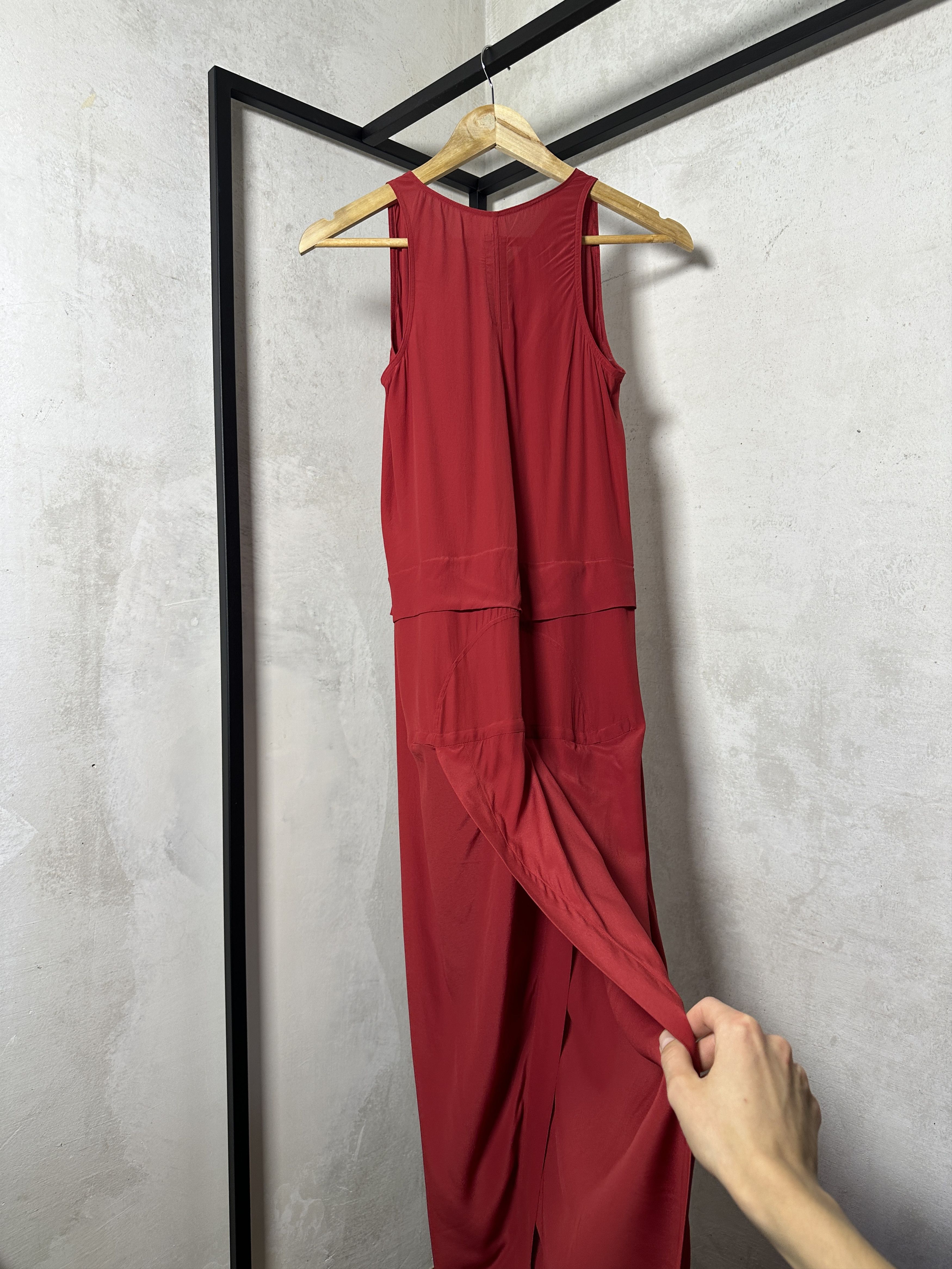 Rick Owens Rick Owens Moody Tank Gown in Red Size M / US 6-8 / IT 42-44 - 10 Thumbnail