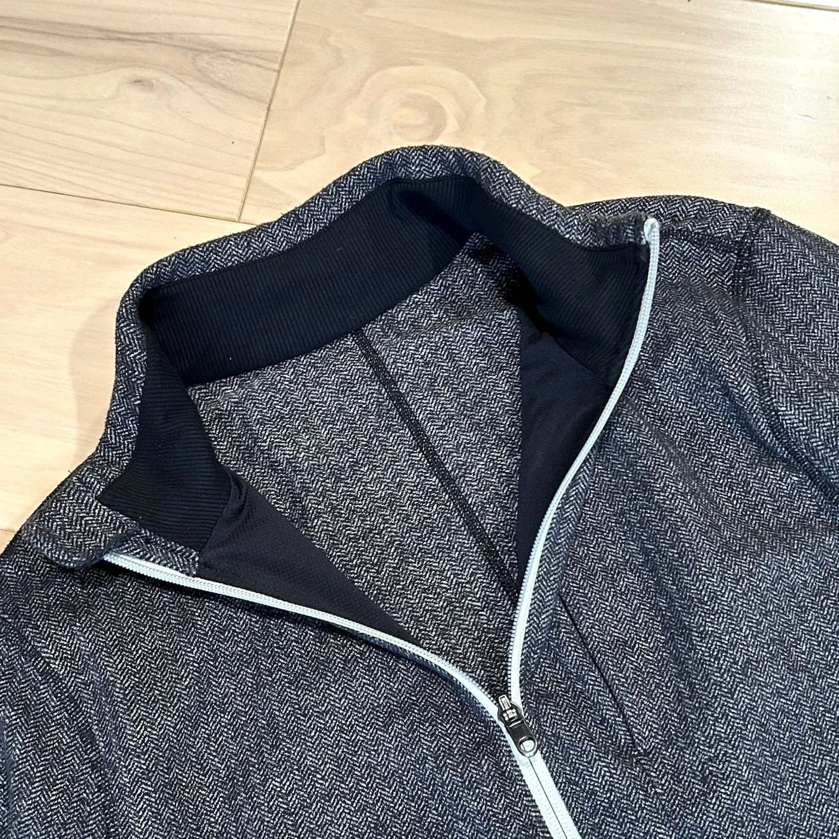 Lululemon Lululemon PrePost Jacket Dark Gray Full Zip Long Sleeve Mens Medium Stainless? Size US M / EU 48-50 / 2 - 4 Thumbnail