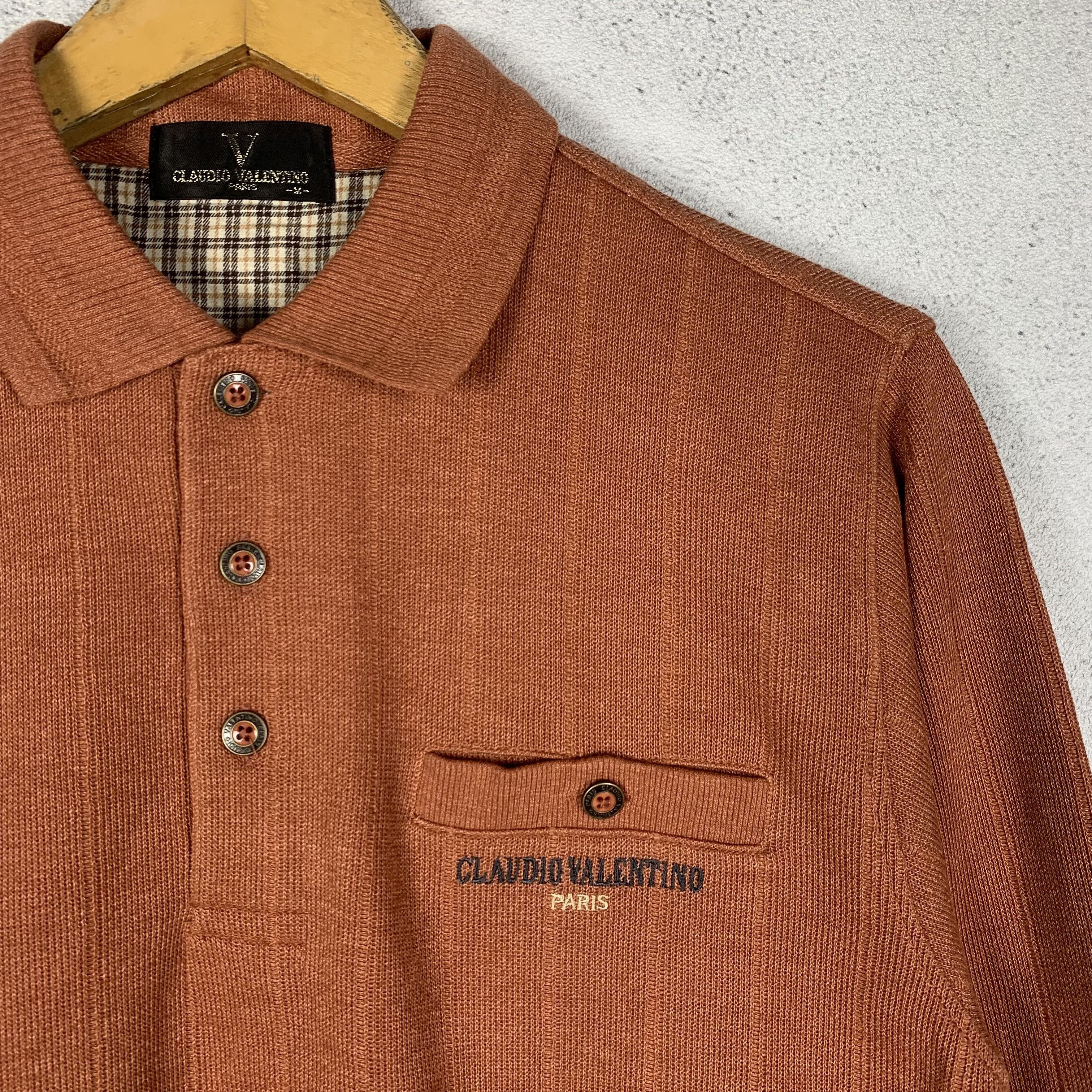 Valentino Vintage Claudio Valentino Sweatshirt Crewneck Size US S / EU 44-46 / 1 - 3 Thumbnail