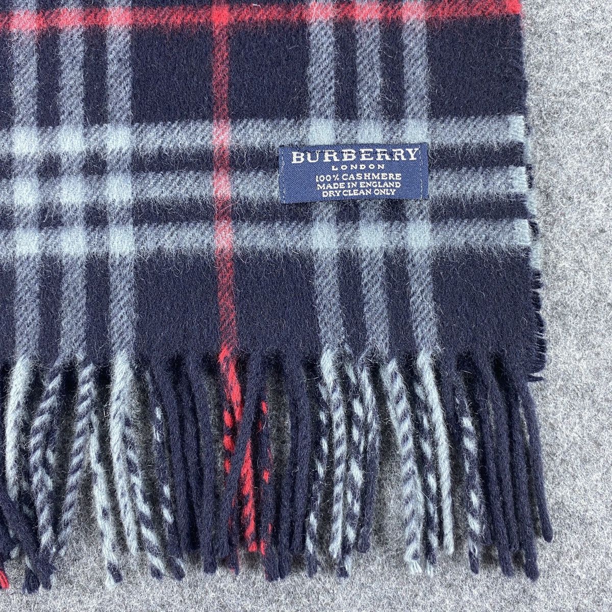 Burberry × Vintage Burberry Scarf # D669 # Muffler # Neckwear # Nova Check Size ONE SIZE - 2 Thumbnail
