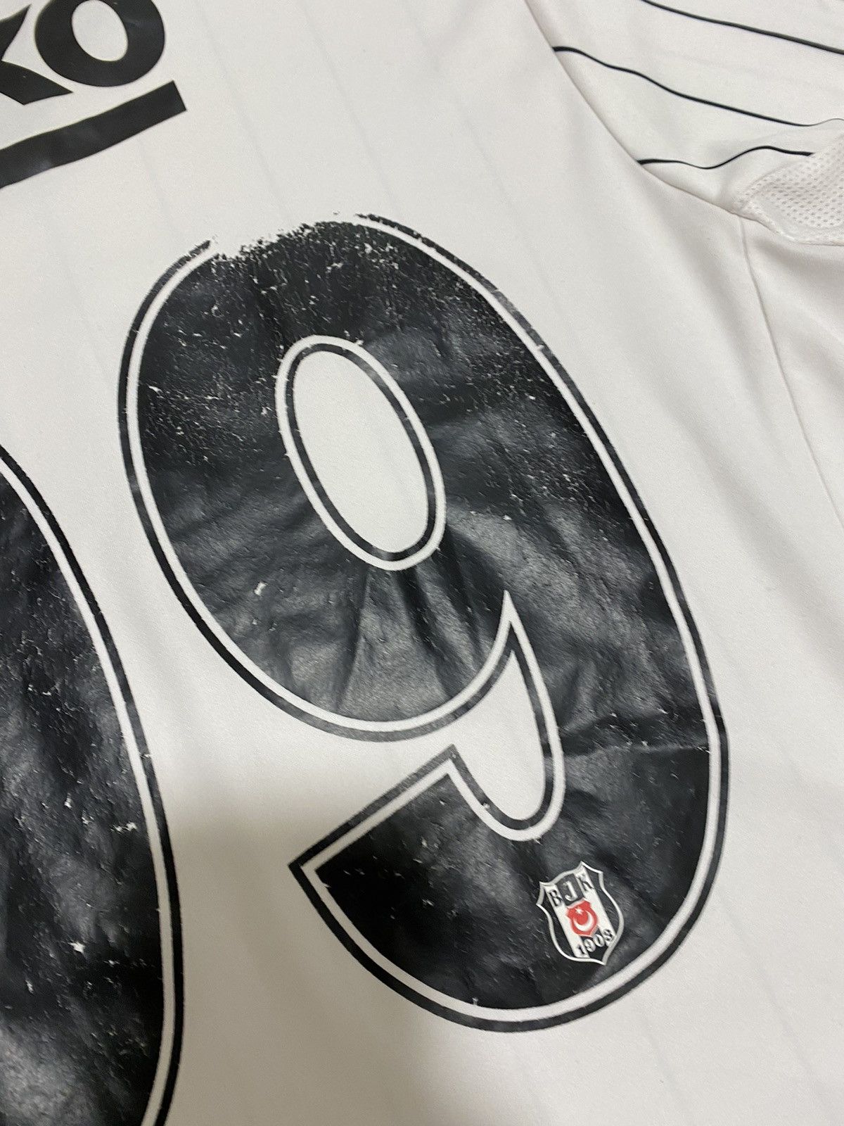 Adidas × Vintage Vintage 2016 Adidas FC Besiktas #99 Martin JR Soccer Jersey Size US L / EU 52-54 / 3 - 21 Thumbnail