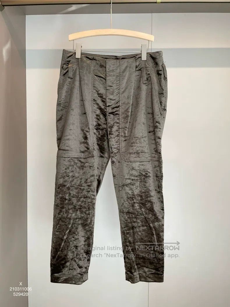 Brunello Cucinelli Brunello Cucinelli Iridescent Velvet Casual Trousers Size 26" / US 2 / IT 38 - 1 Thumbnail