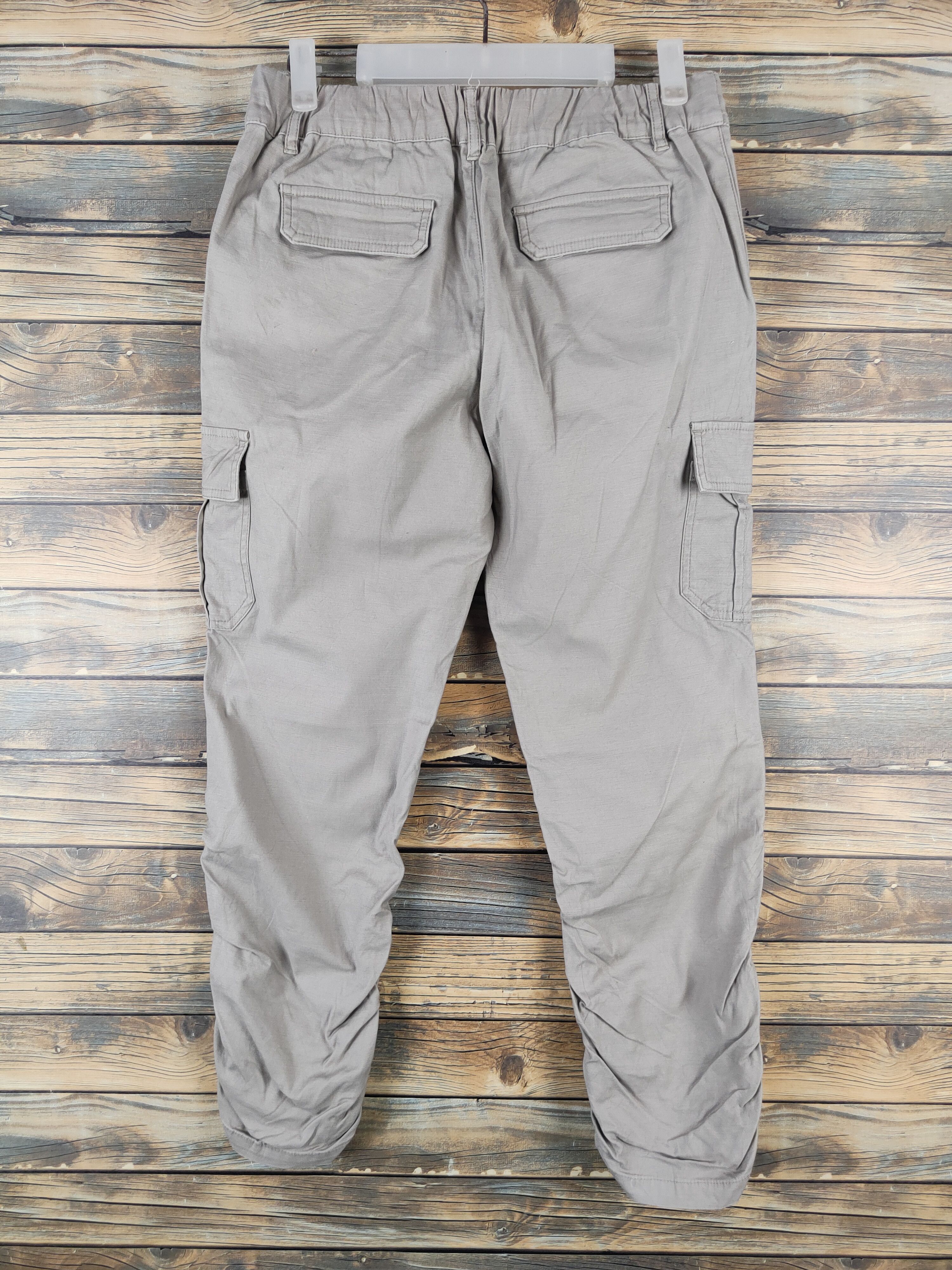 Japanese Brand DL Elle Gray Multipocket Tactical Cargo Pants #770 Size US 29 - 7 Thumbnail